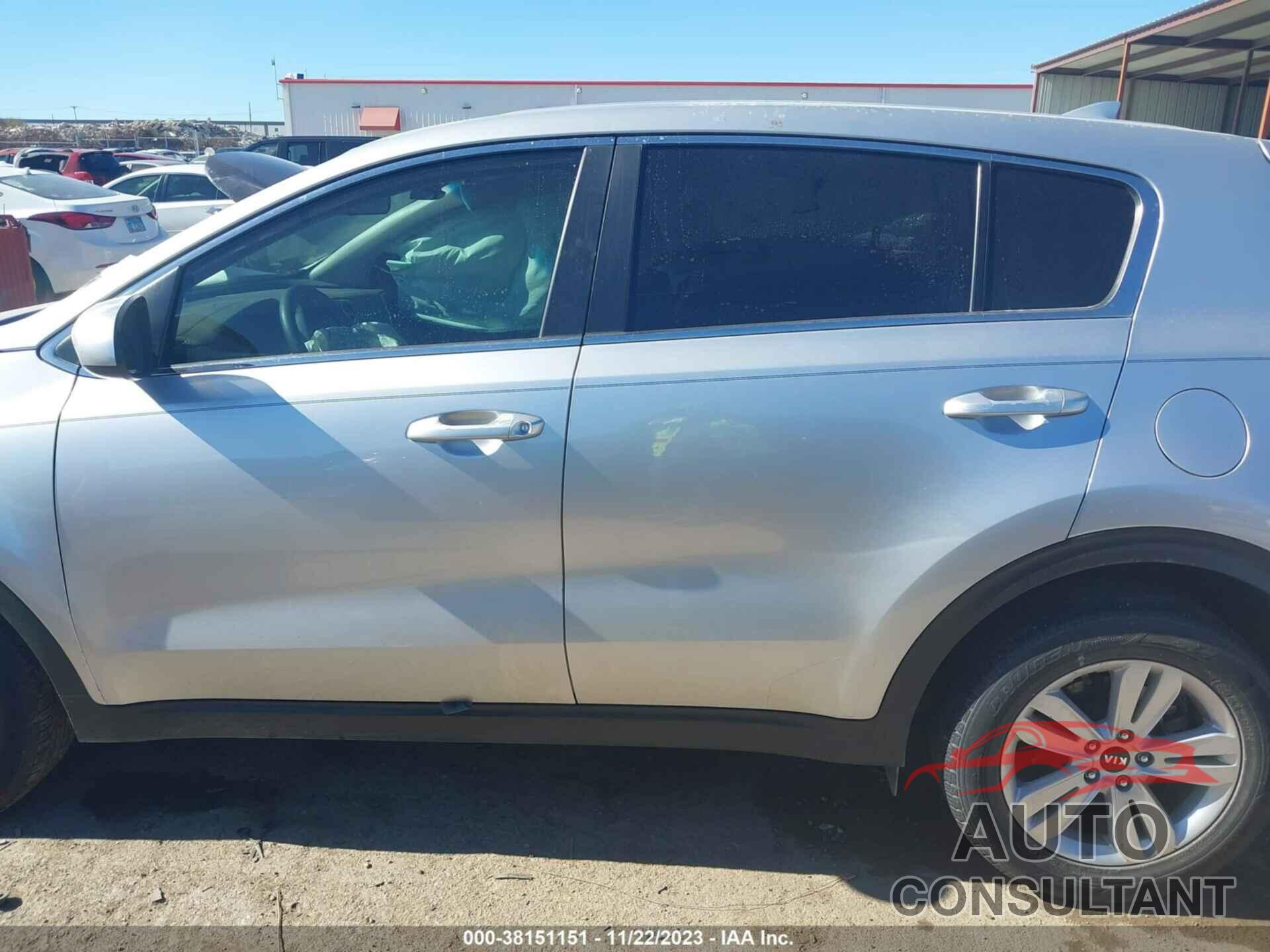 KIA SPORTAGE 2019 - KNDPM3AC6K7568230