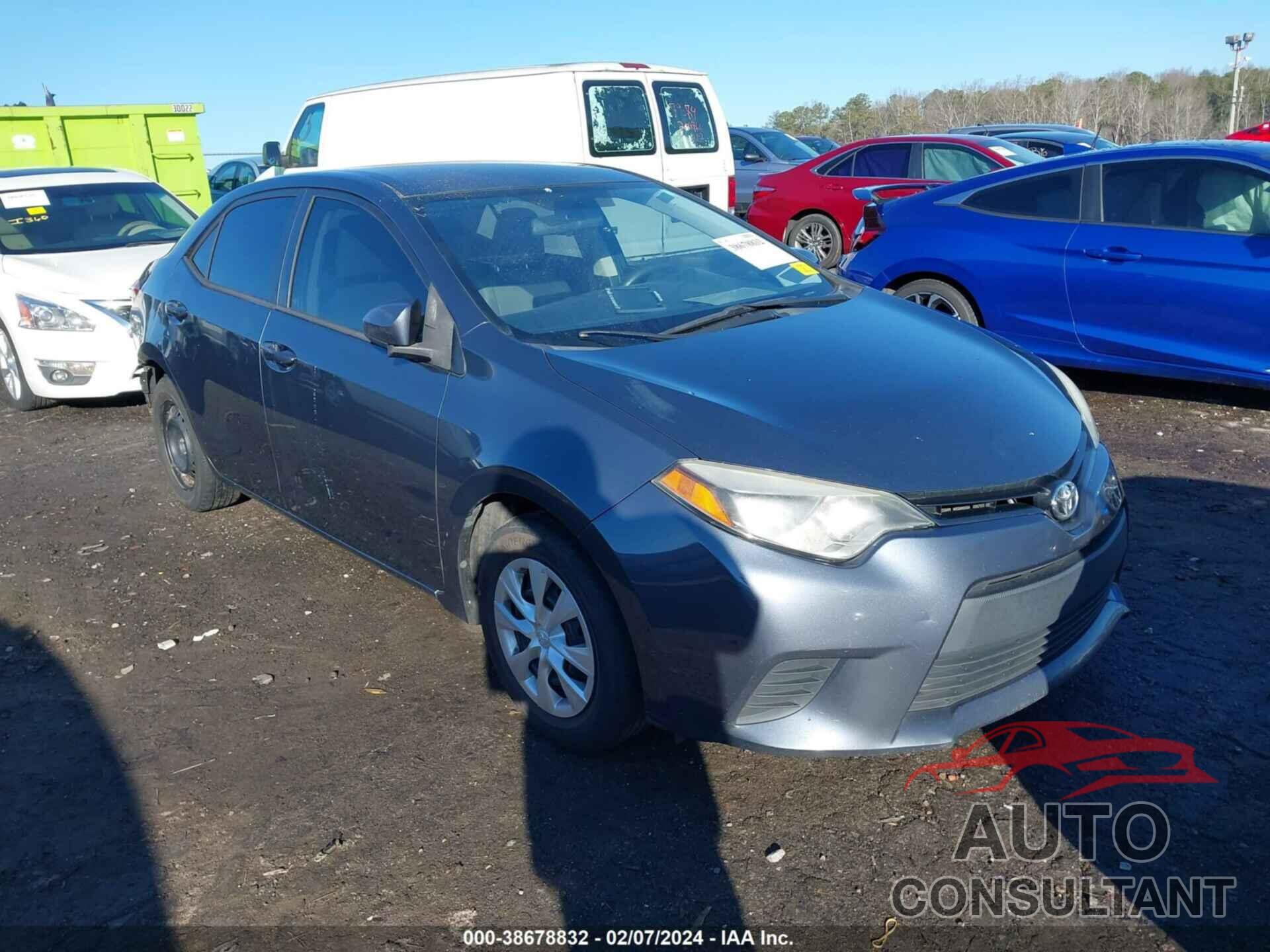 TOYOTA COROLLA 2016 - 5YFBURHE4GP373432