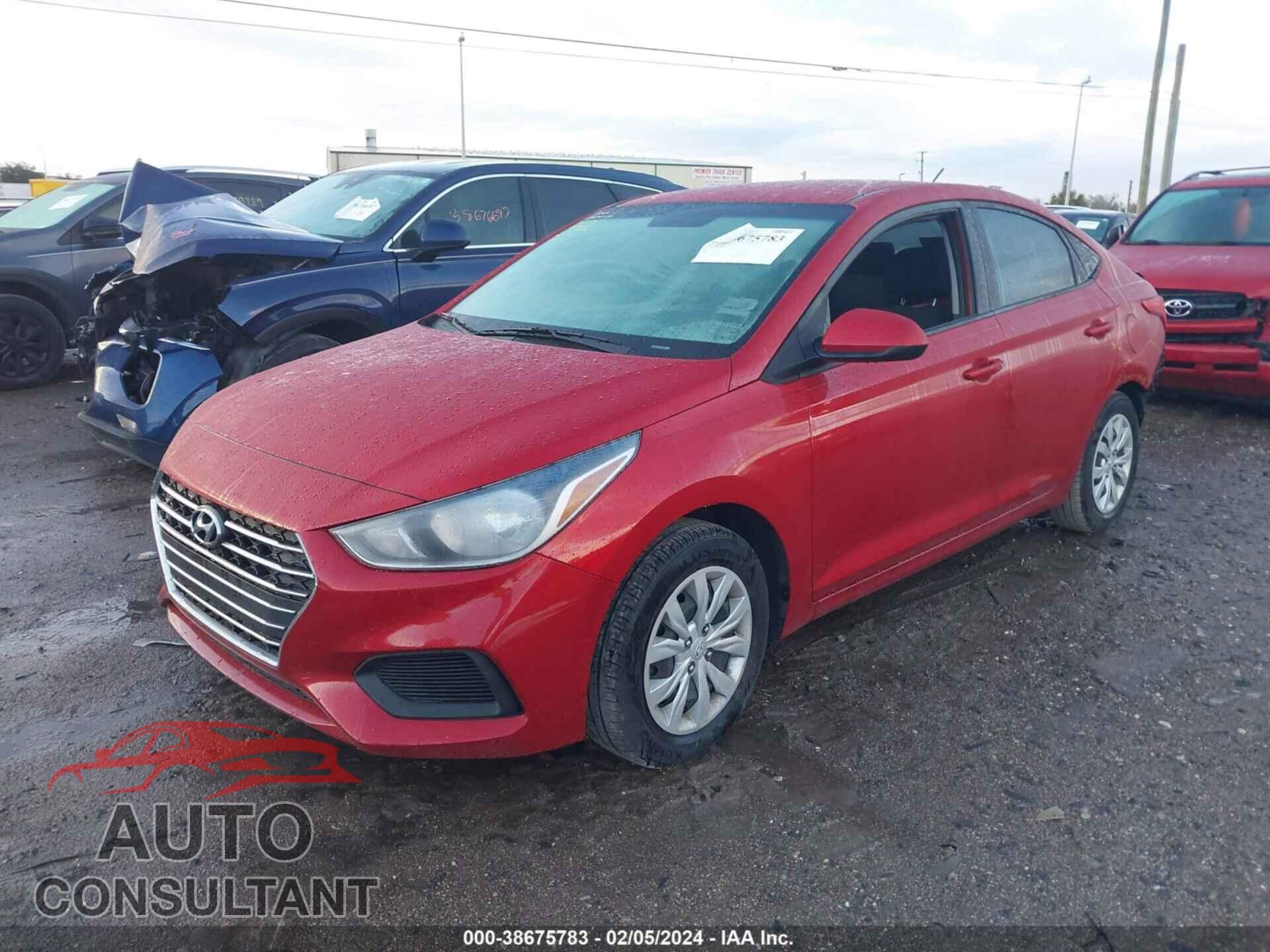 HYUNDAI ACCENT 2020 - 3KPC24A69LE110137