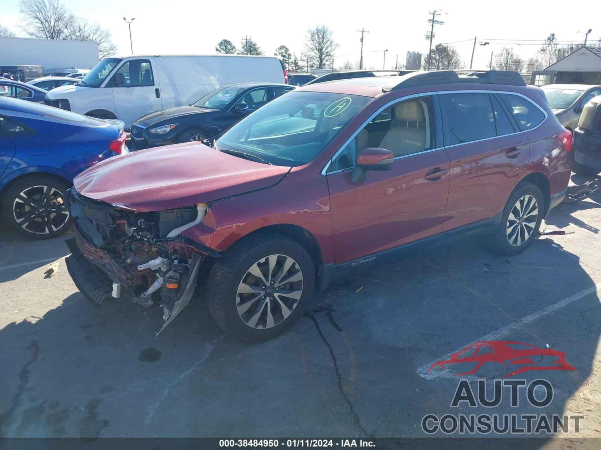 SUBARU OUTBACK 2016 - 4S4BSENC3G3282948
