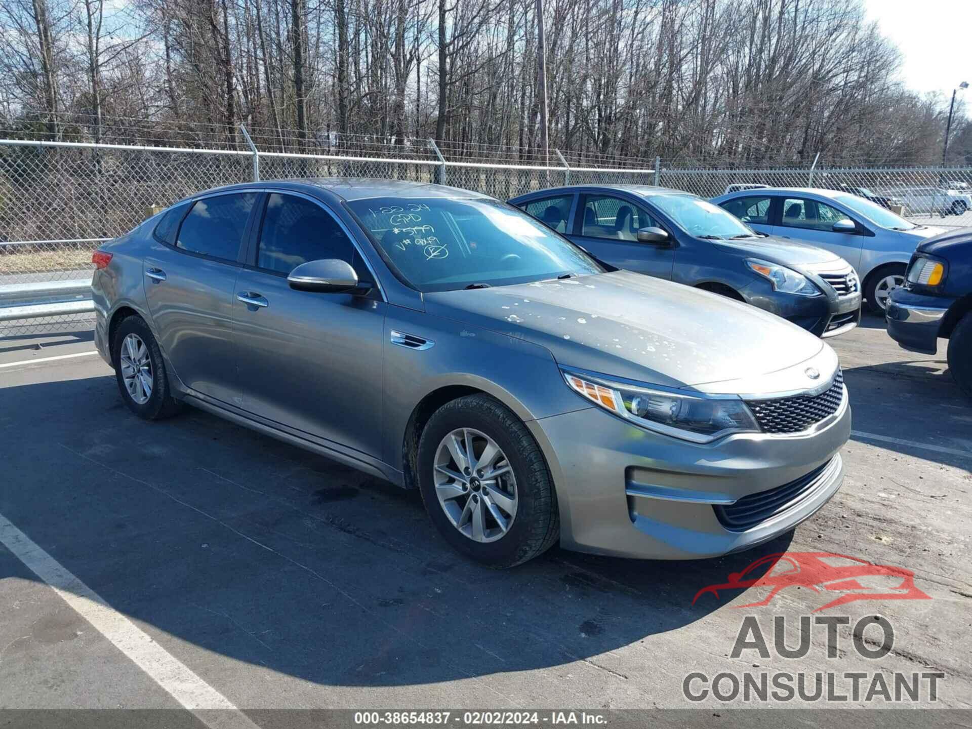 KIA OPTIMA 2017 - 5XXGT4L39HG149049