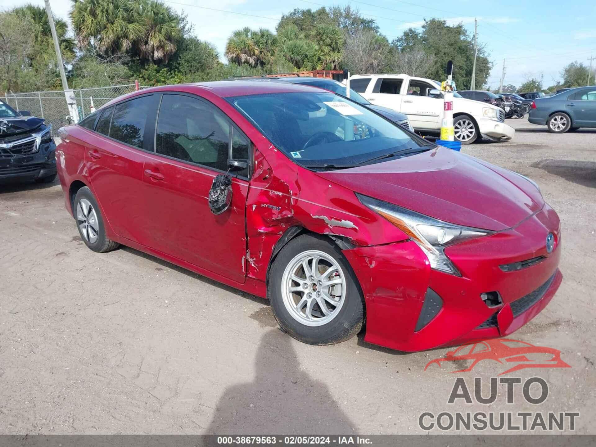 TOYOTA PRIUS 2017 - JTDKARFU8H3544311