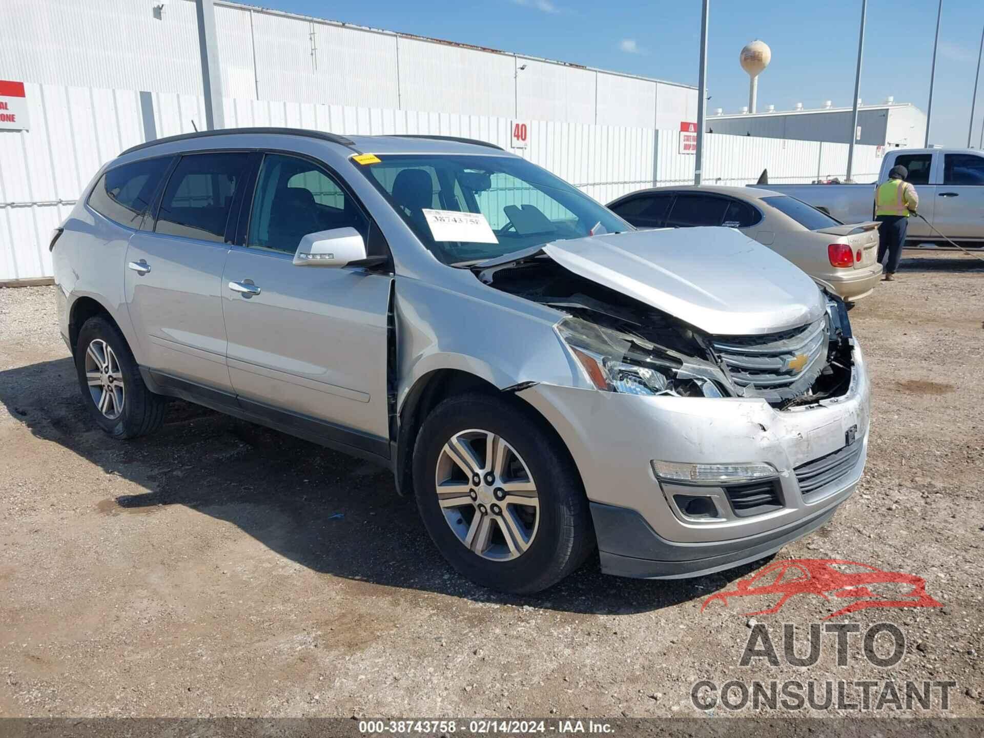 CHEVROLET TRAVERSE 2016 - 1GNKRGKD8GJ347997