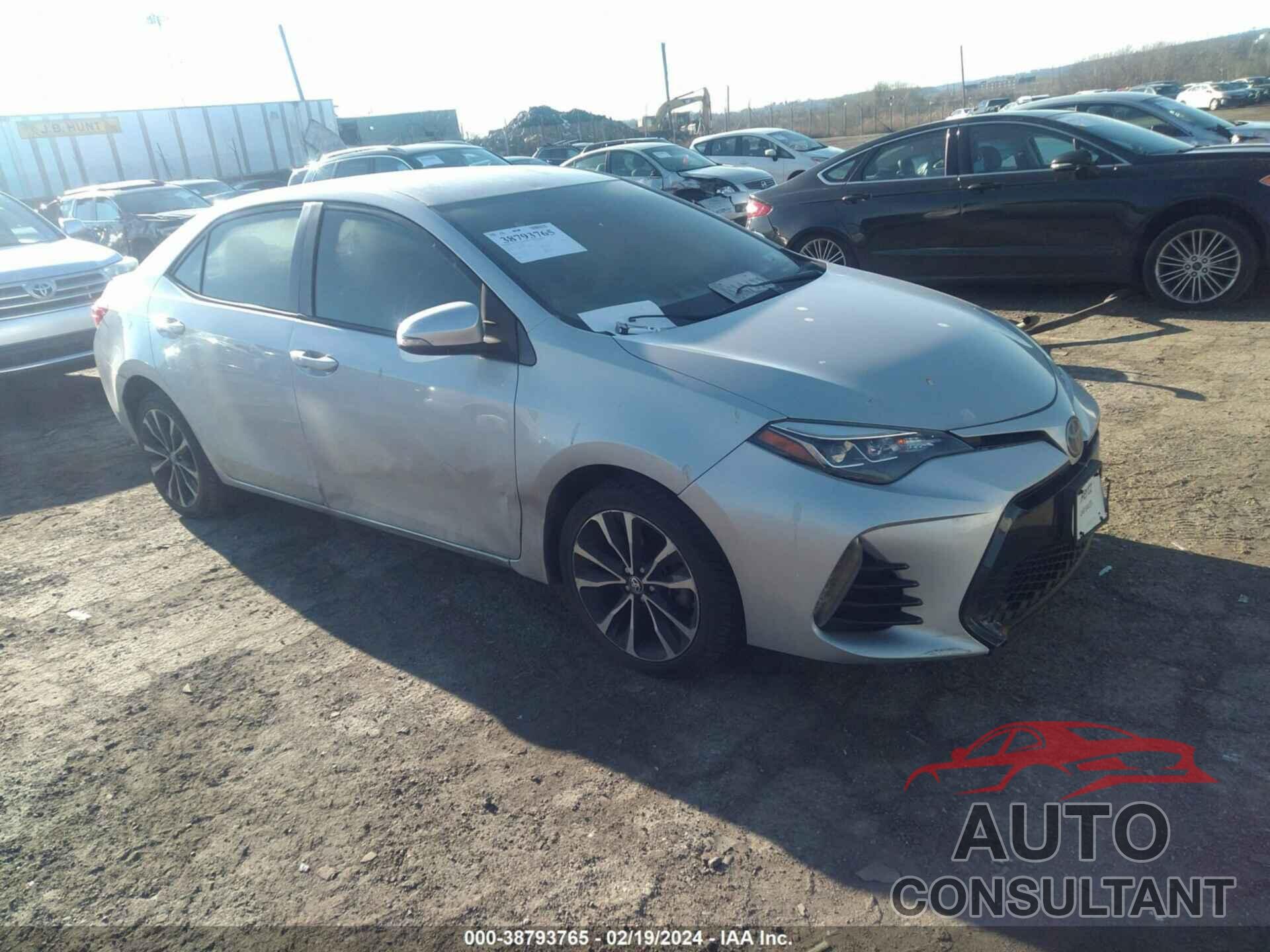 TOYOTA COROLLA 2017 - 2T1BURHE9HC884927