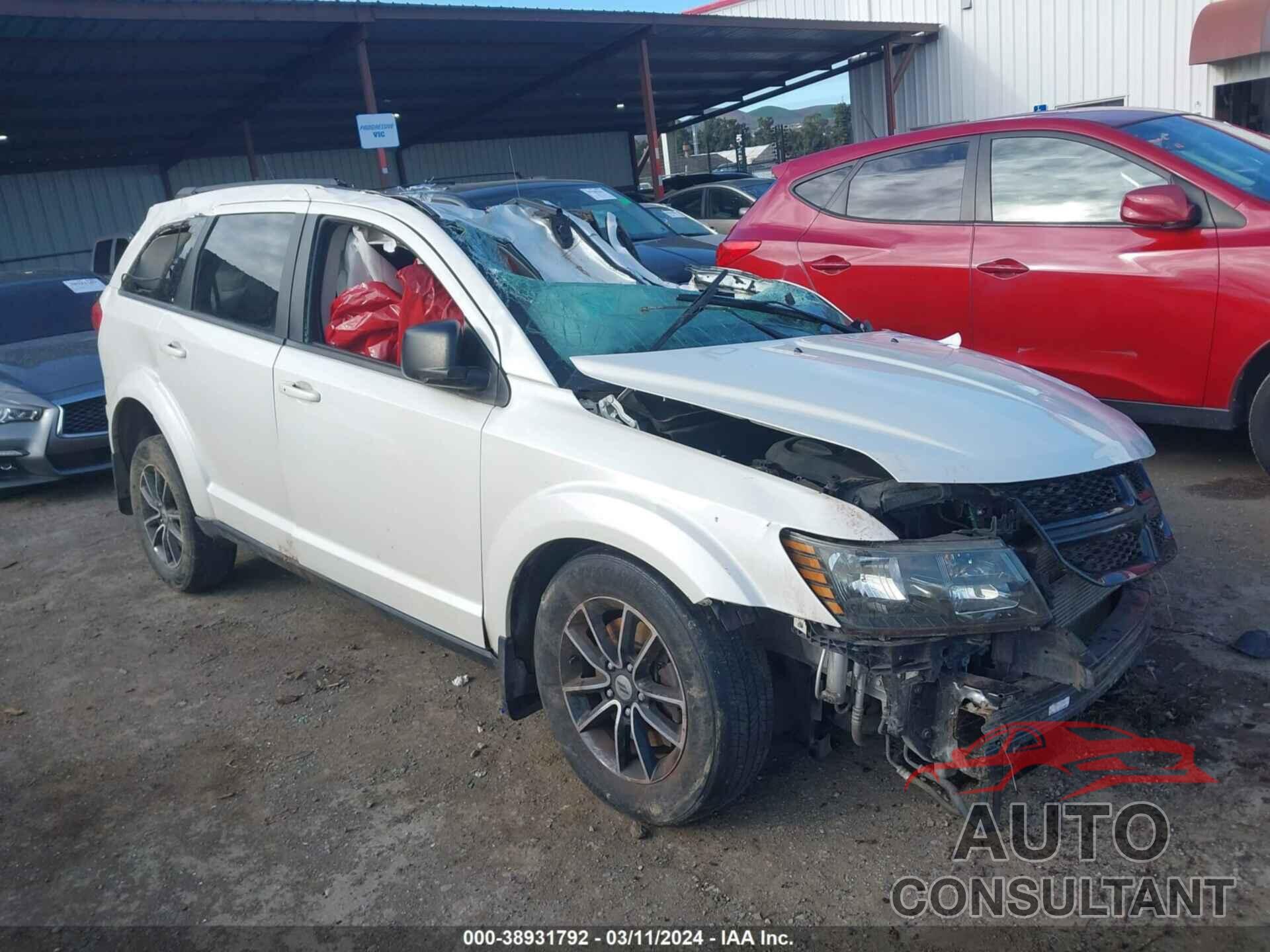 DODGE JOURNEY 2018 - 3C4PDDAG5JT249727