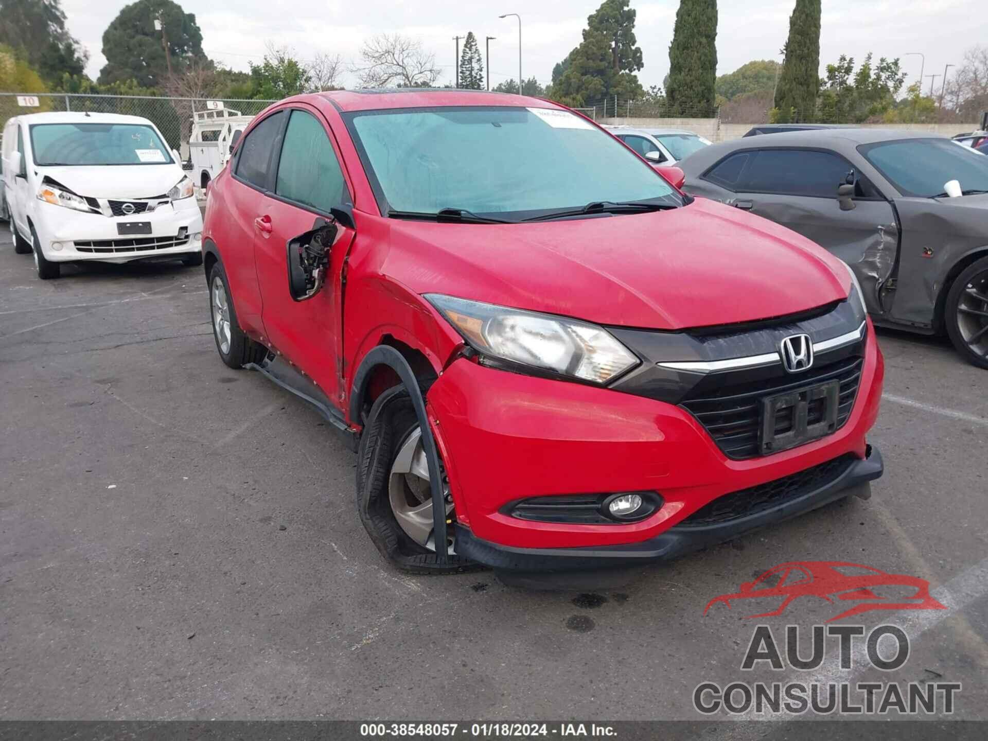 HONDA HR-V 2016 - 3CZRU5H52GM717770