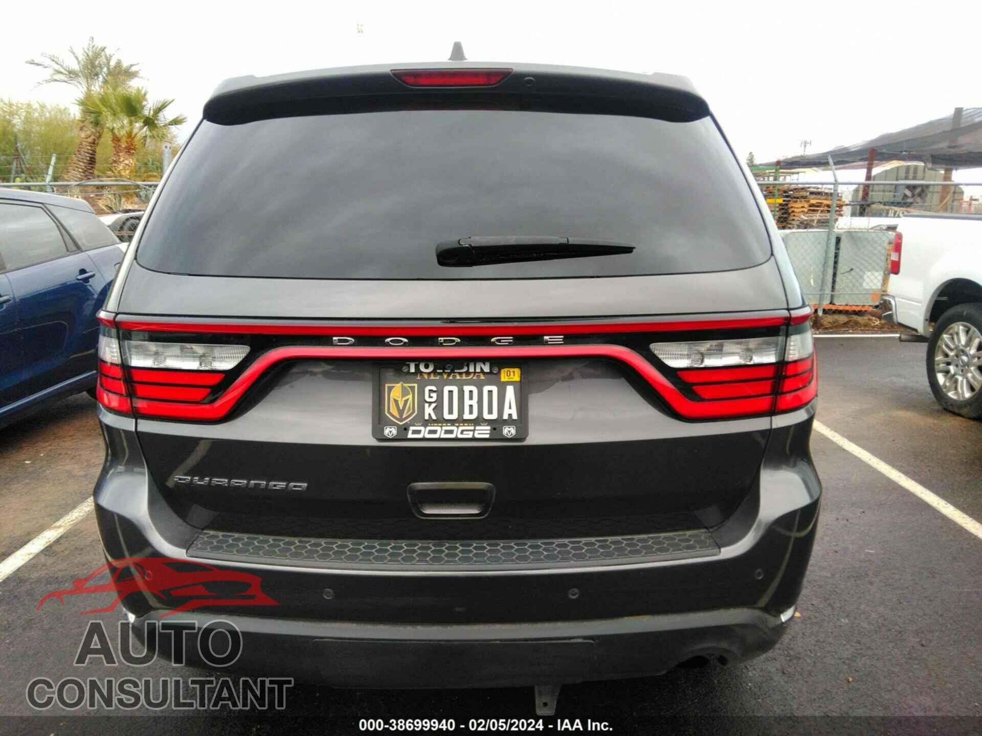DODGE DURANGO 2018 - 1C4RDHAG2JC209424