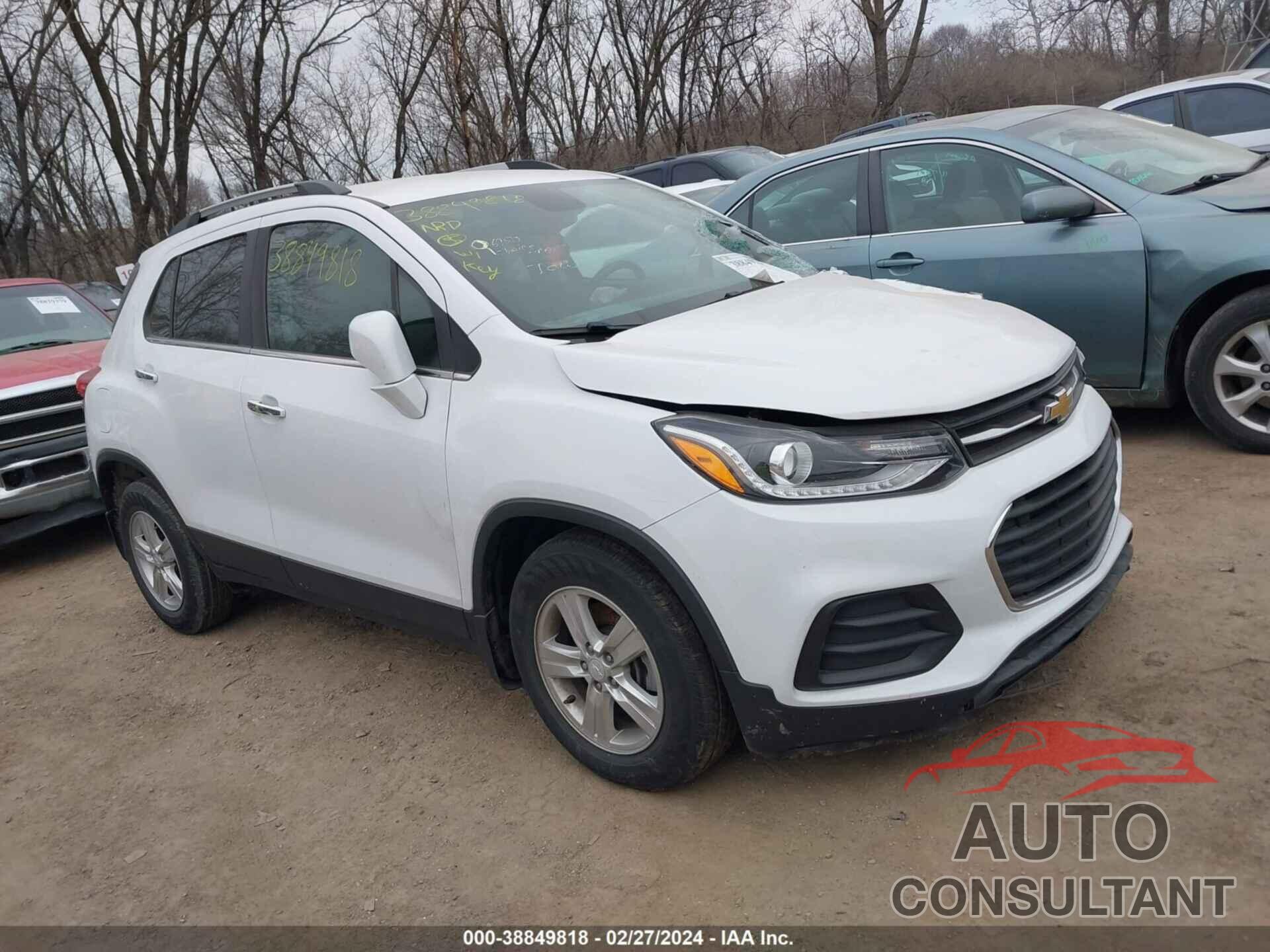 CHEVROLET TRAX 2019 - 3GNCJLSB0KL133252