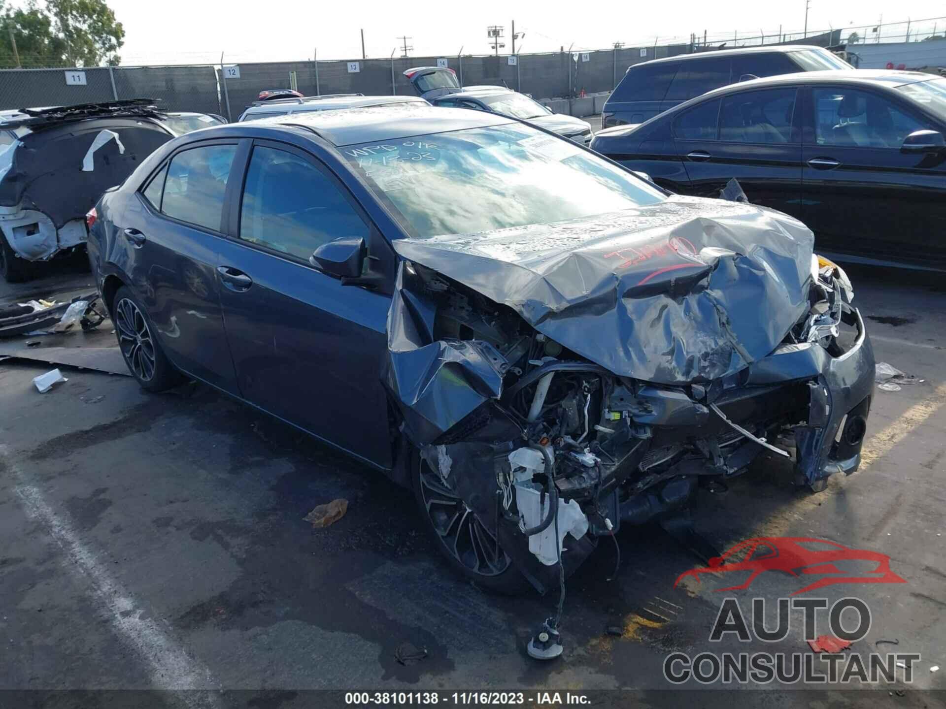TOYOTA COROLLA 2016 - 5YFBURHE7GP549843