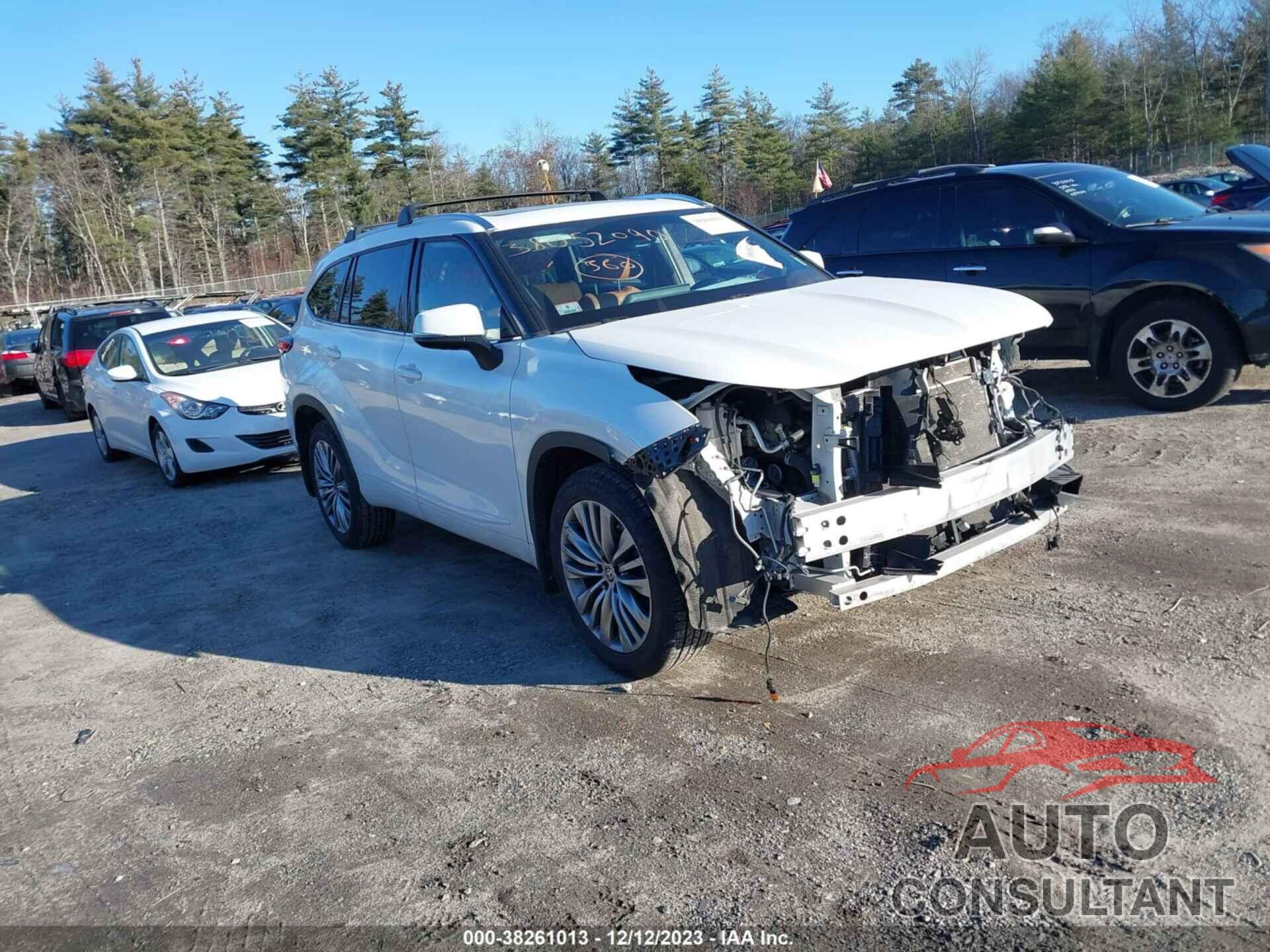 TOYOTA HIGHLANDER 2021 - 5TDFZRBH7MS141822