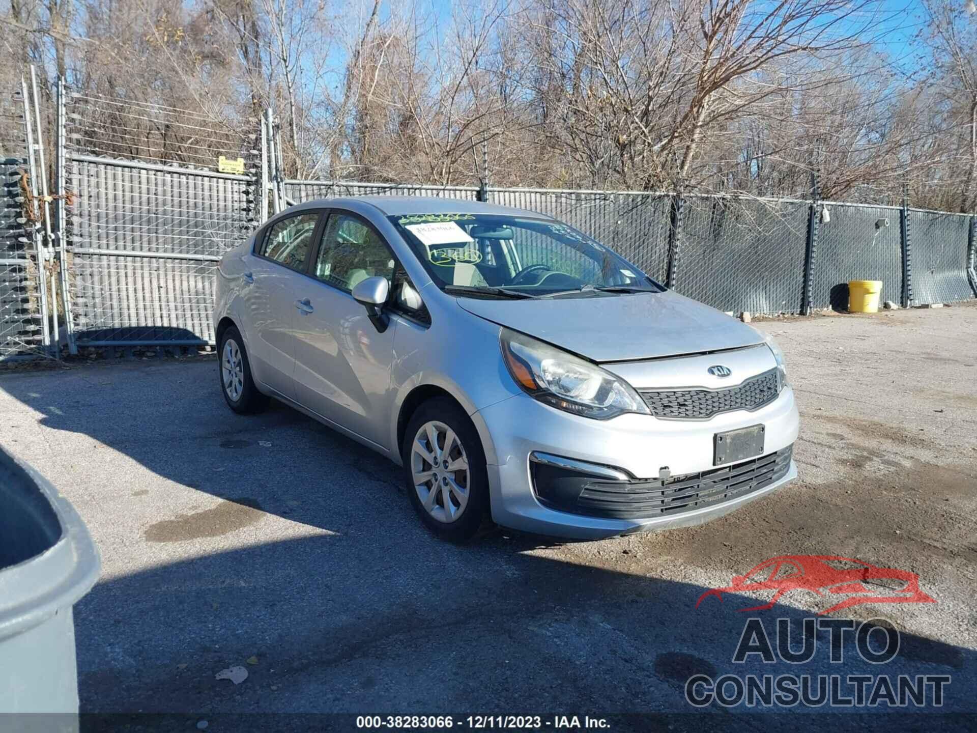 KIA RIO 2016 - KNADM4A38G6661270