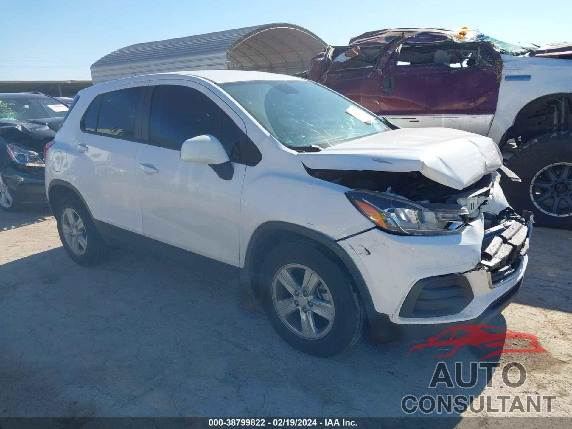 CHEVROLET TRAX 2019 - 3GNCJKSB4KL218816