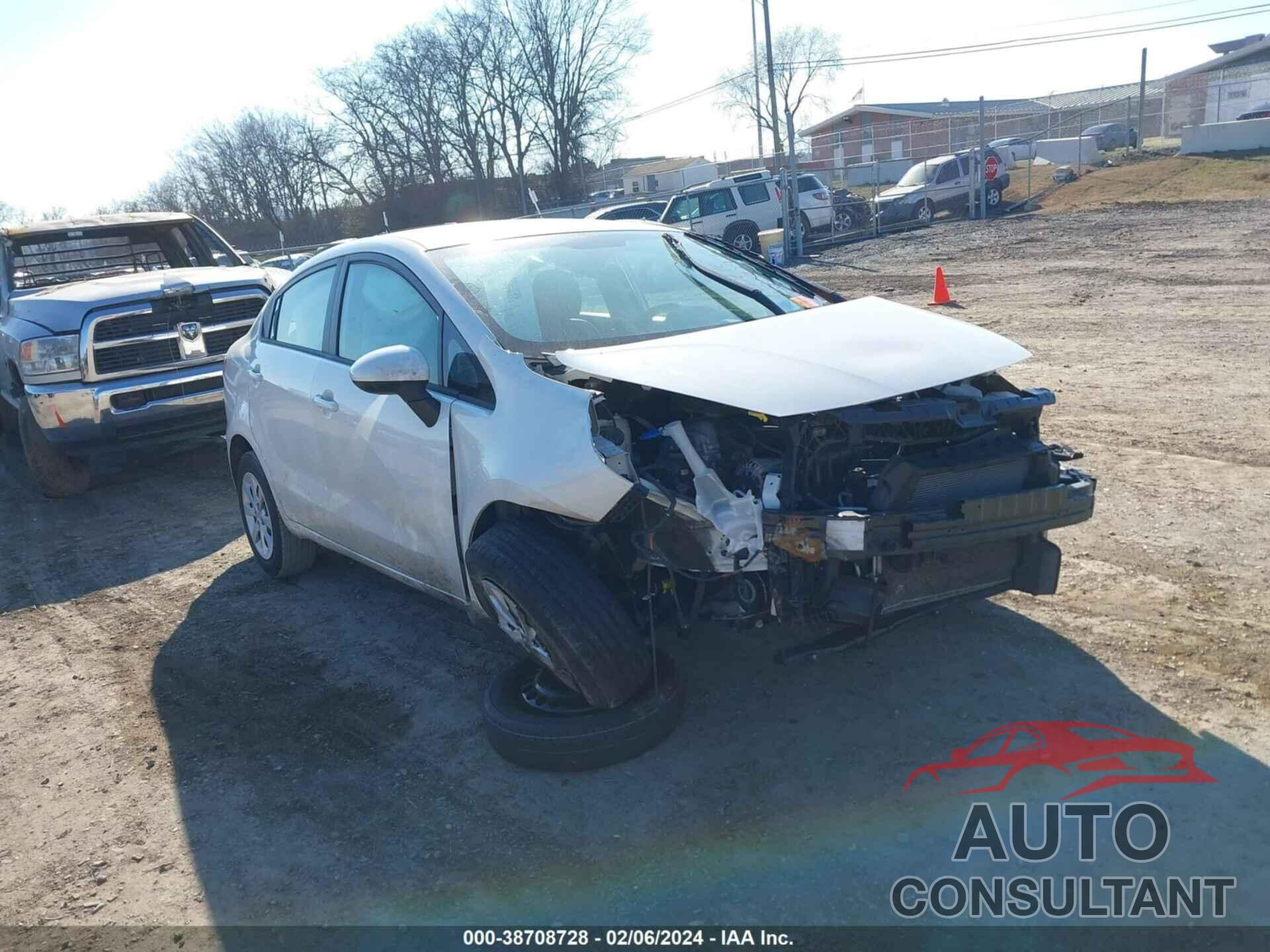 KIA RIO 2017 - KNADM4A38H6014918