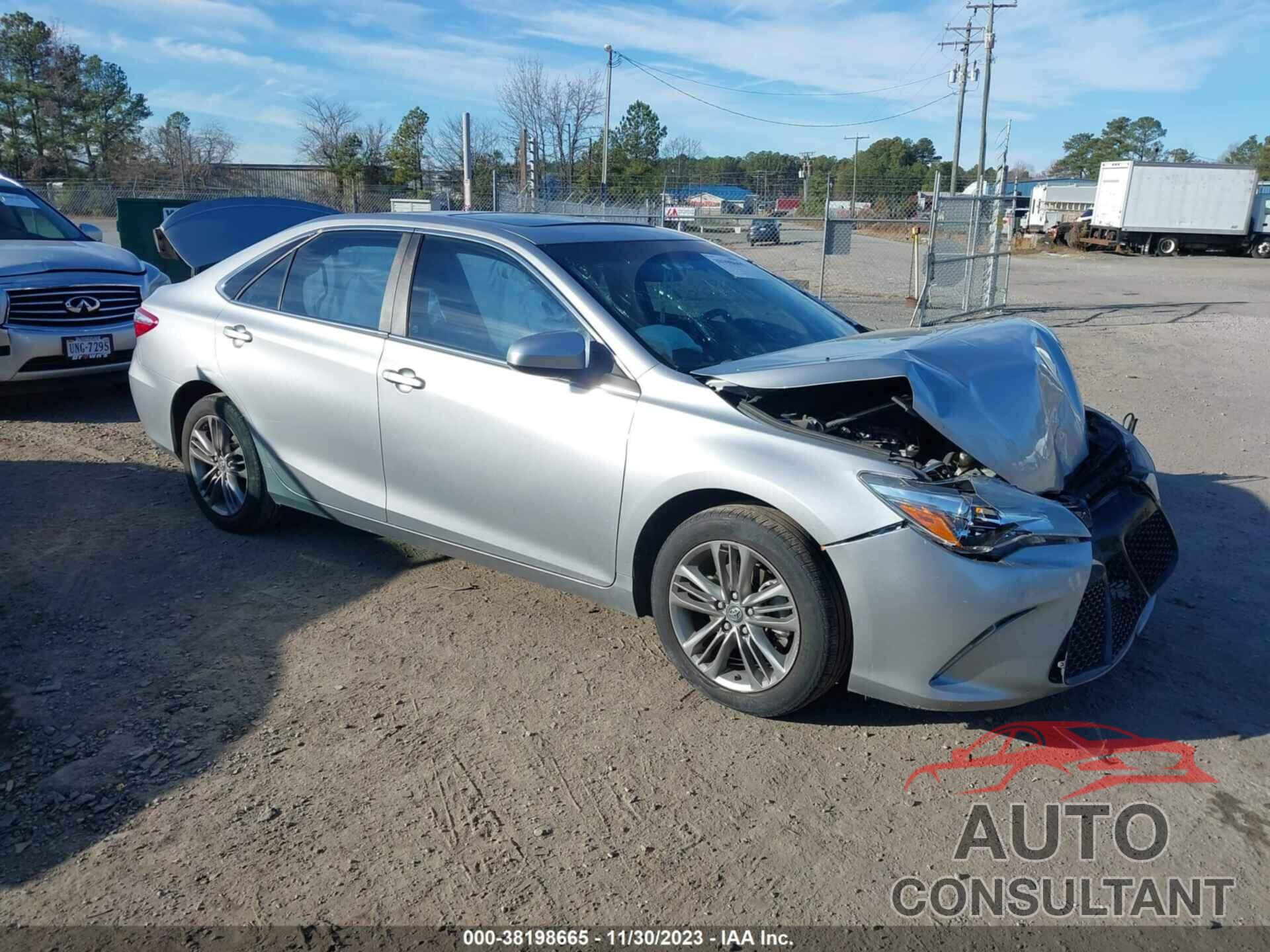 TOYOTA CAMRY 2016 - 4T1BF1FK4GU214378
