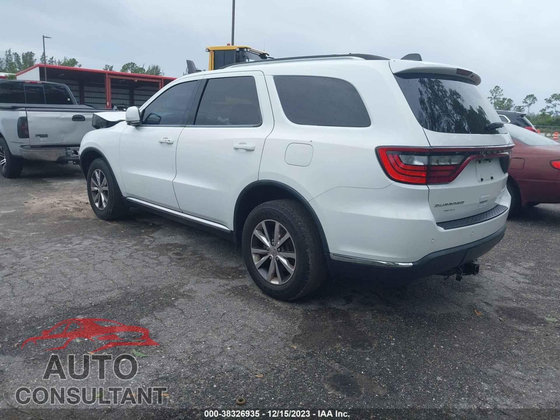 DODGE DURANGO 2016 - 1C4RDHDG0GC308263