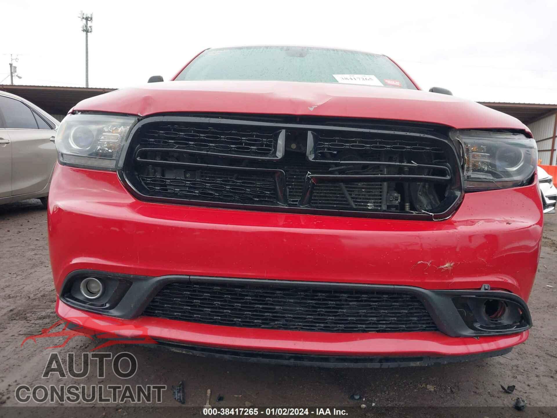 DODGE DURANGO 2017 - 1C4RDHDG6HC669532