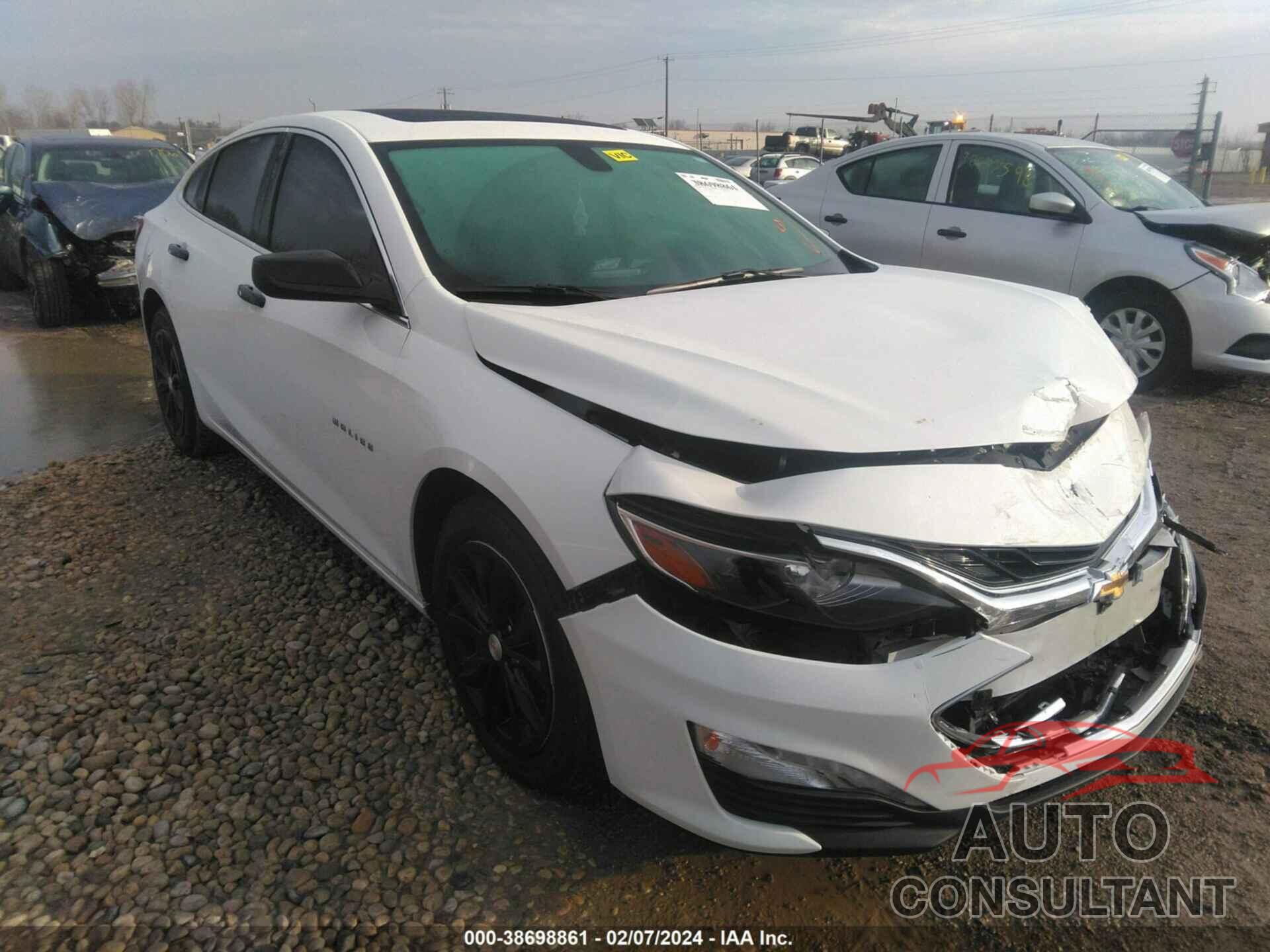 CHEVROLET MALIBU 2021 - 1G1ZD5ST7MF068727