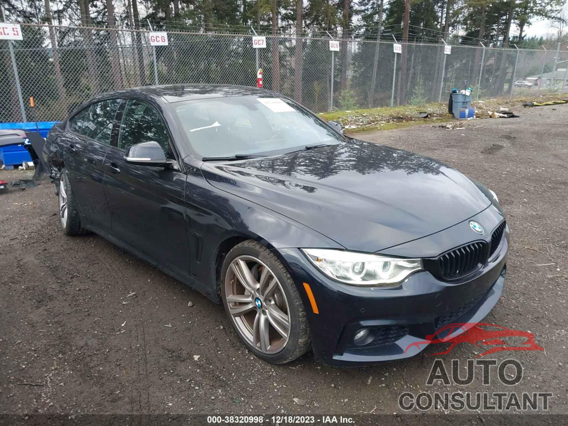 BMW 440I GRAN COUPE 2017 - WBA4E3C34HG187575