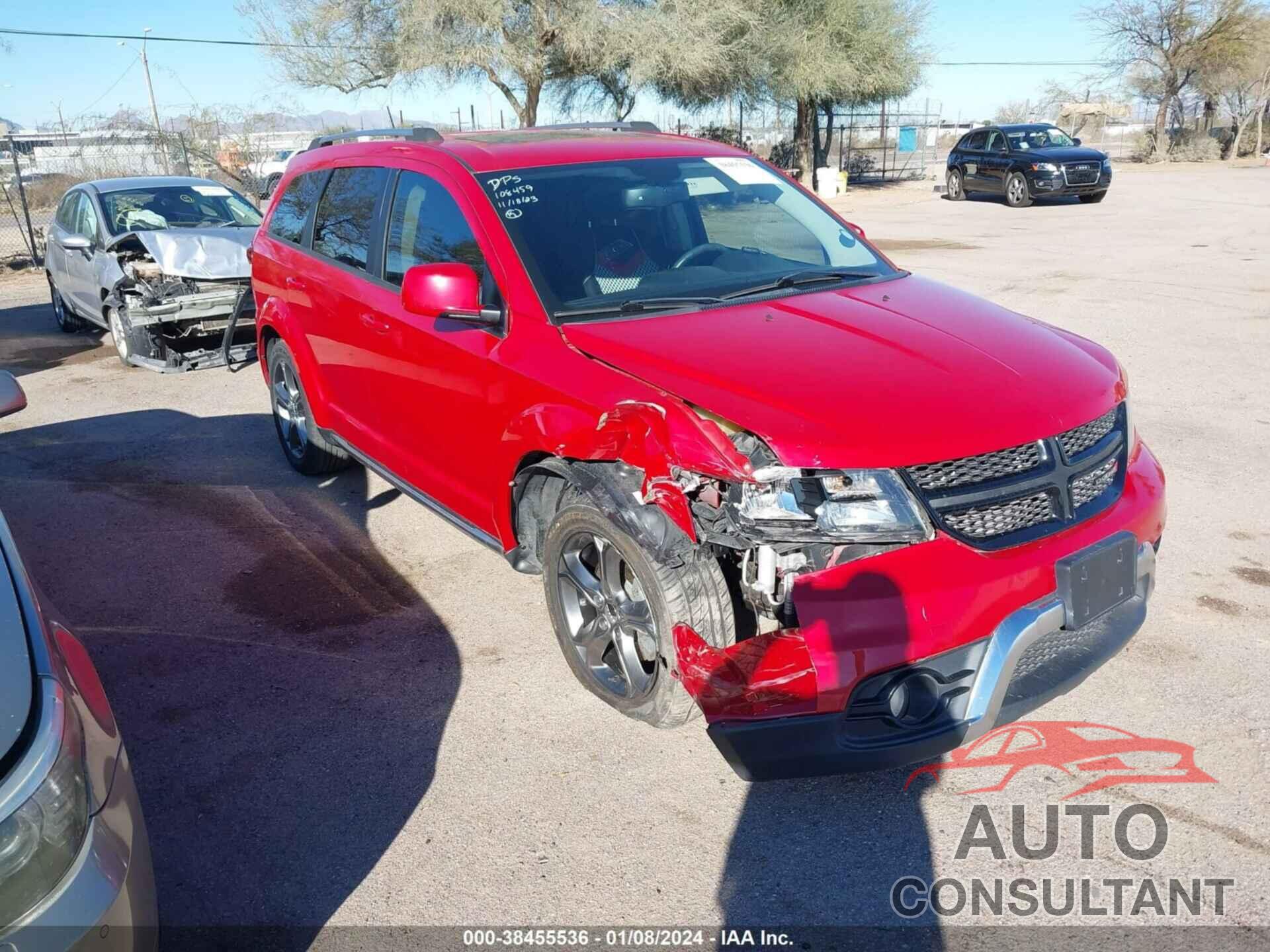 DODGE JOURNEY 2017 - 3C4PDCGG9HT685024