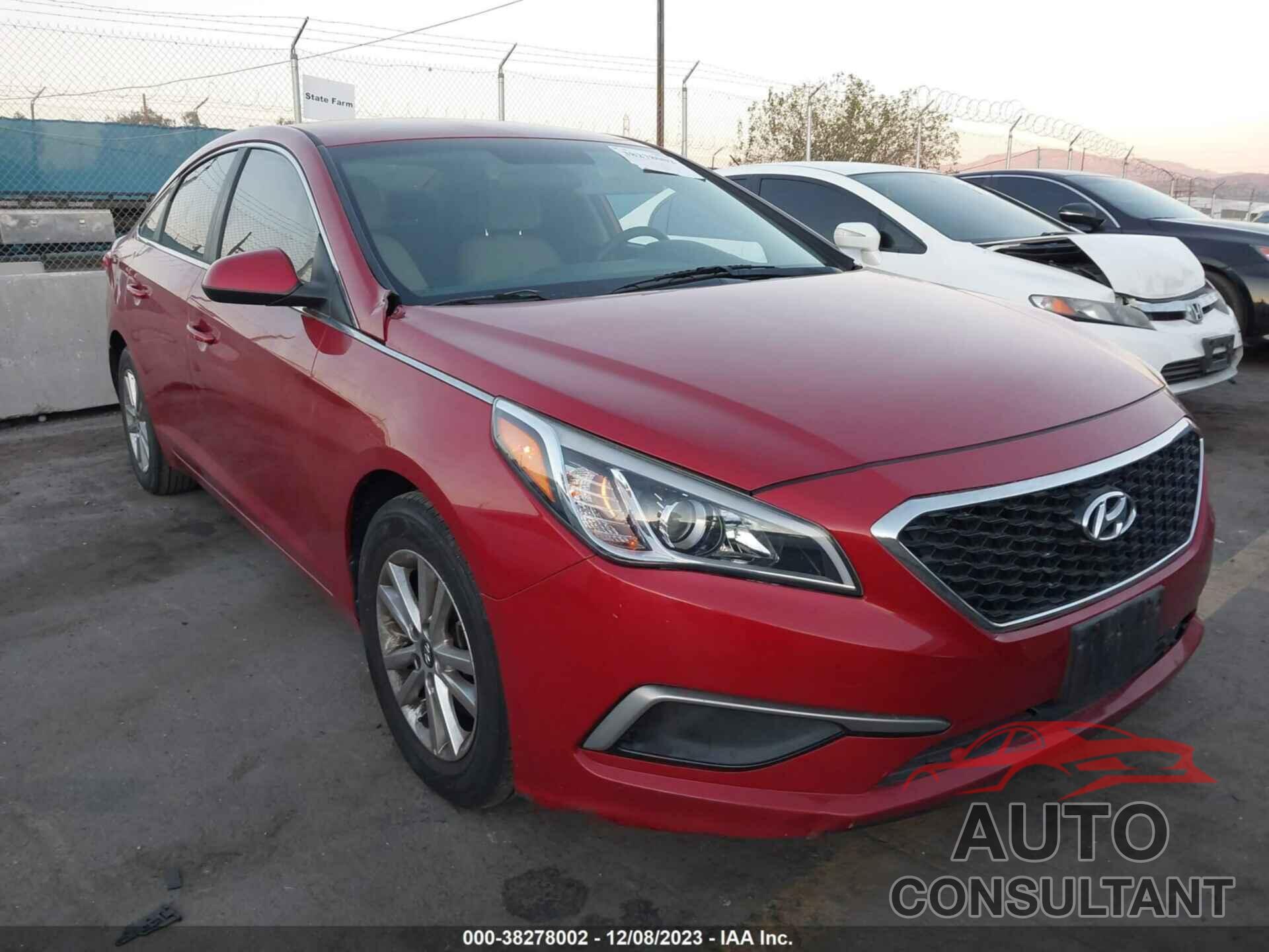 HYUNDAI SONATA 2017 - 5NPE24AF6HH564695