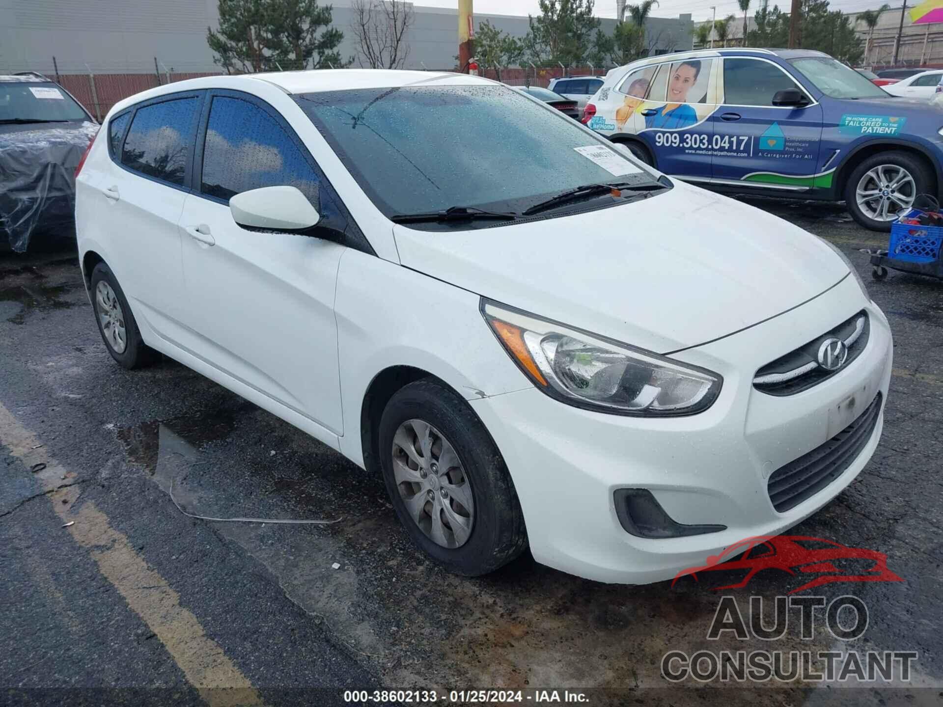 HYUNDAI ACCENT 2016 - KMHCT5AEXGU246919