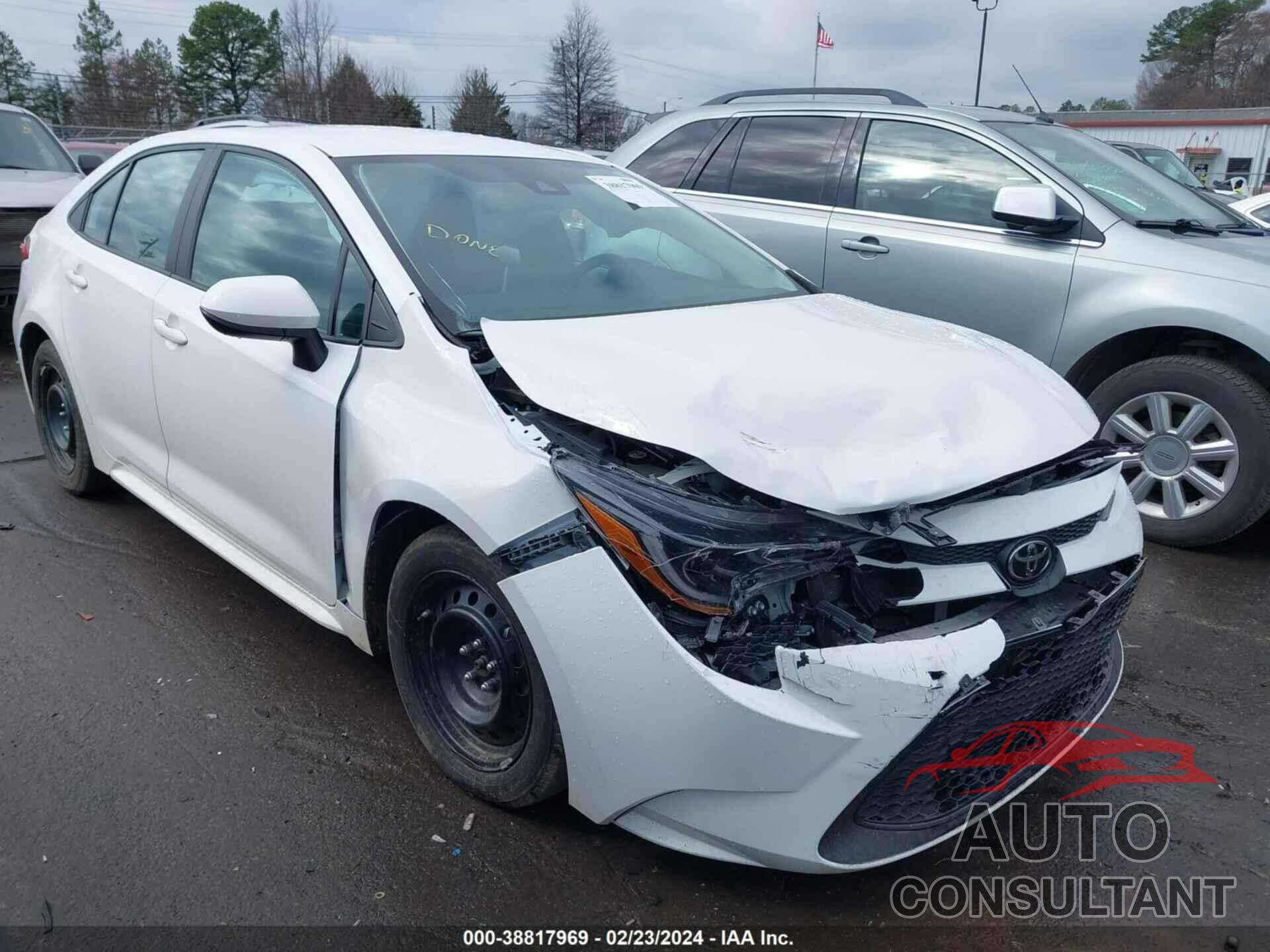 TOYOTA COROLLA 2020 - 5YFEPRAE7LP145773