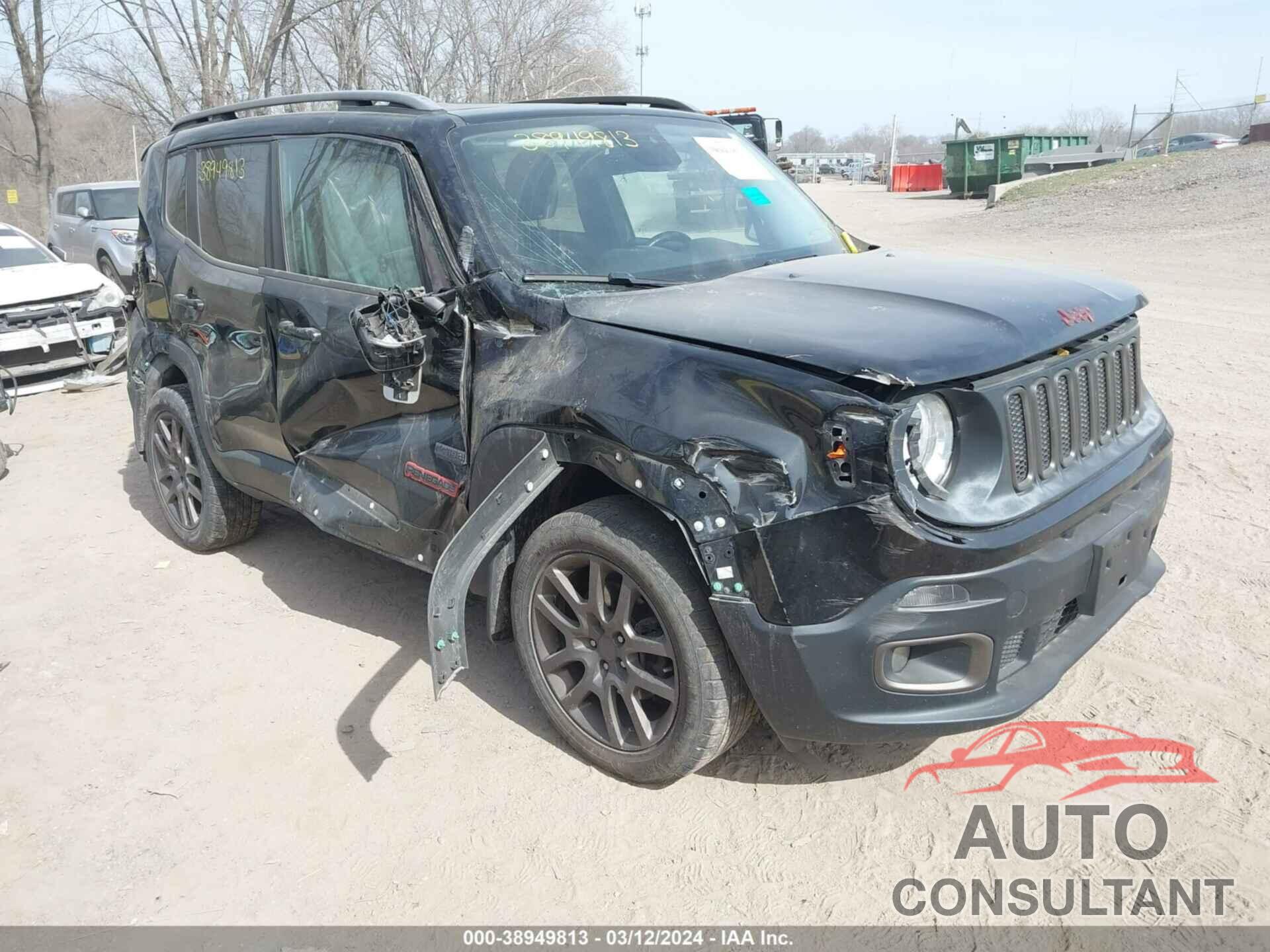 JEEP RENEGADE 2016 - ZACCJBBT2GPD67371