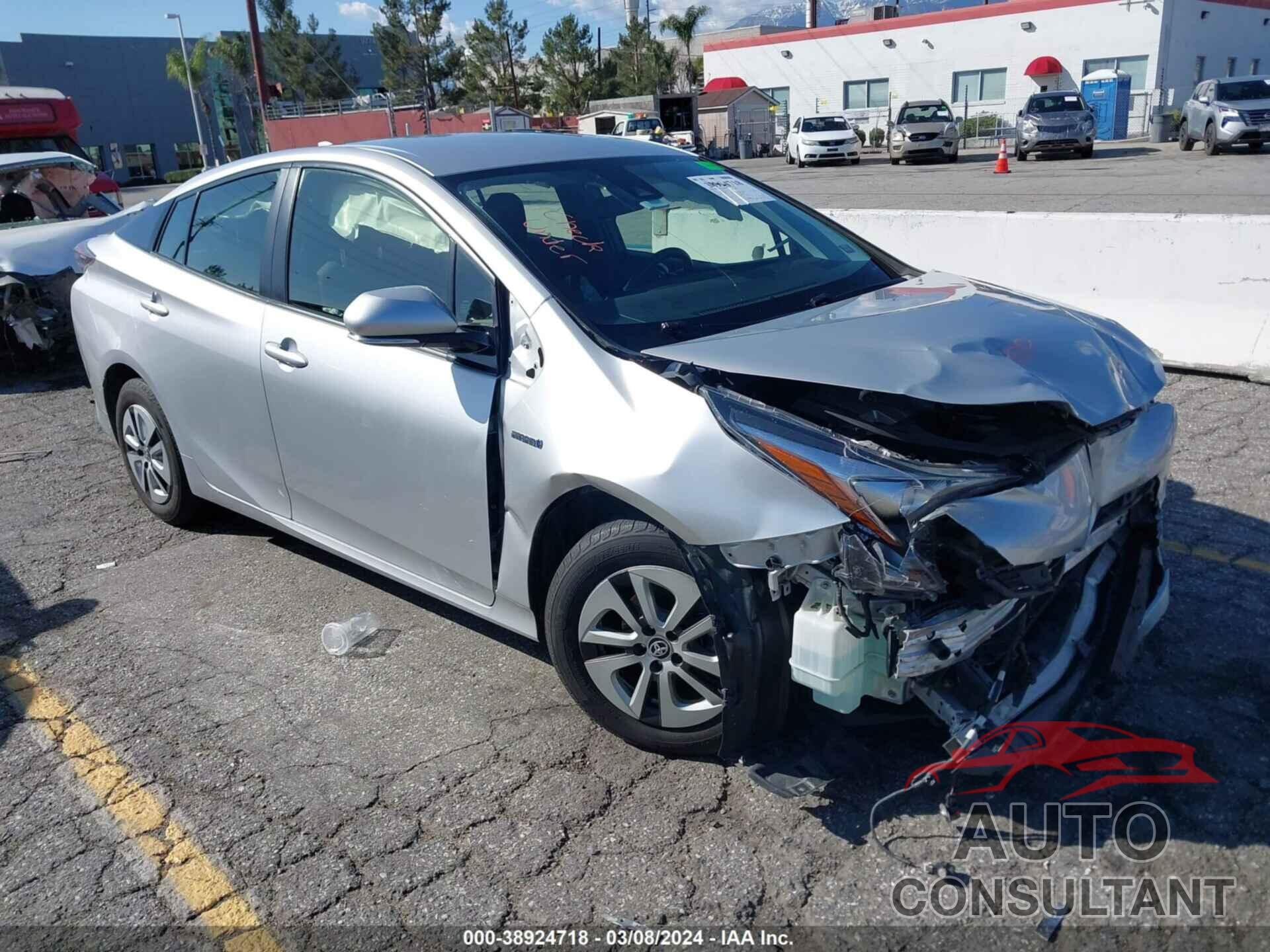 TOYOTA PRIUS 2018 - JTDKBRFU2J3063327