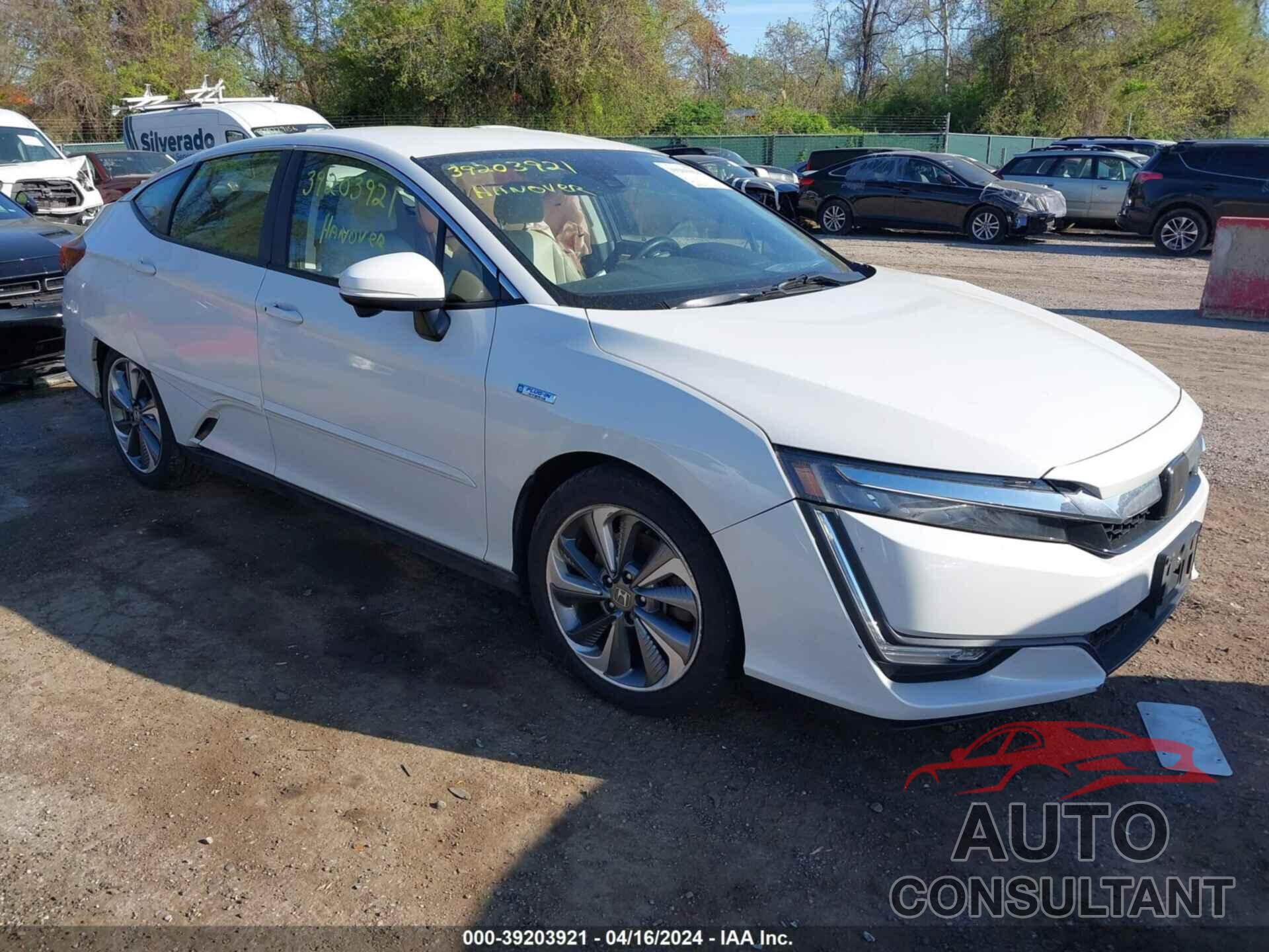 HONDA CLARITY 2018 - JHMZC5F32JC000643