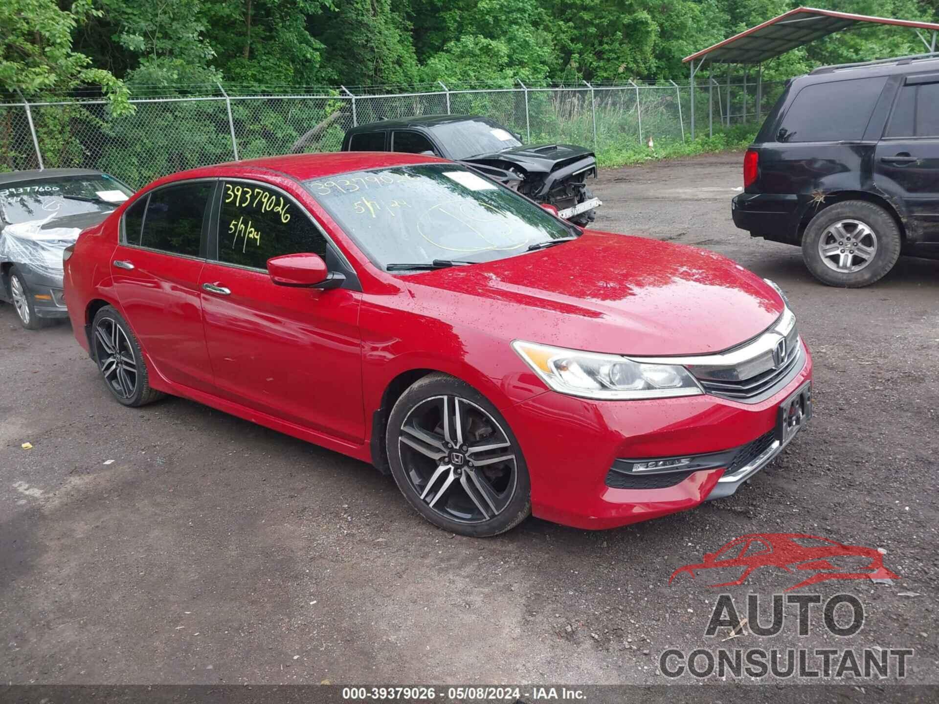 HONDA ACCORD 2016 - 1HGCR2F59GA176990