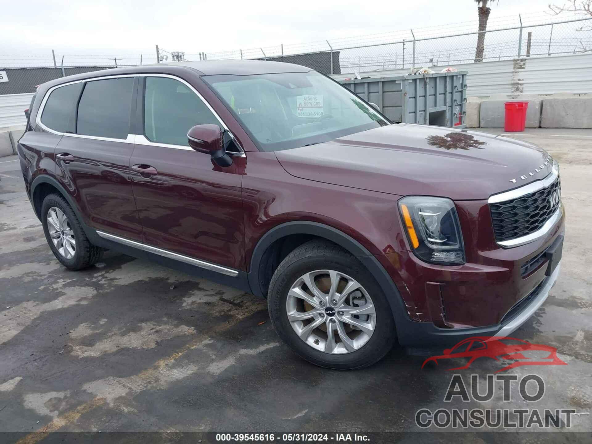 KIA TELLURIDE 2022 - 5XYP2DHC2NG218800