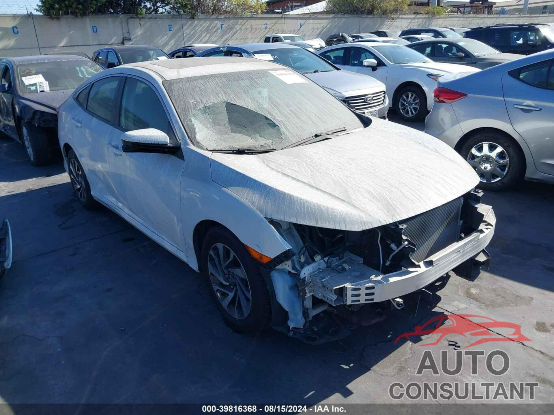 HONDA CIVIC 2018 - 2HGFC2F73JH554326