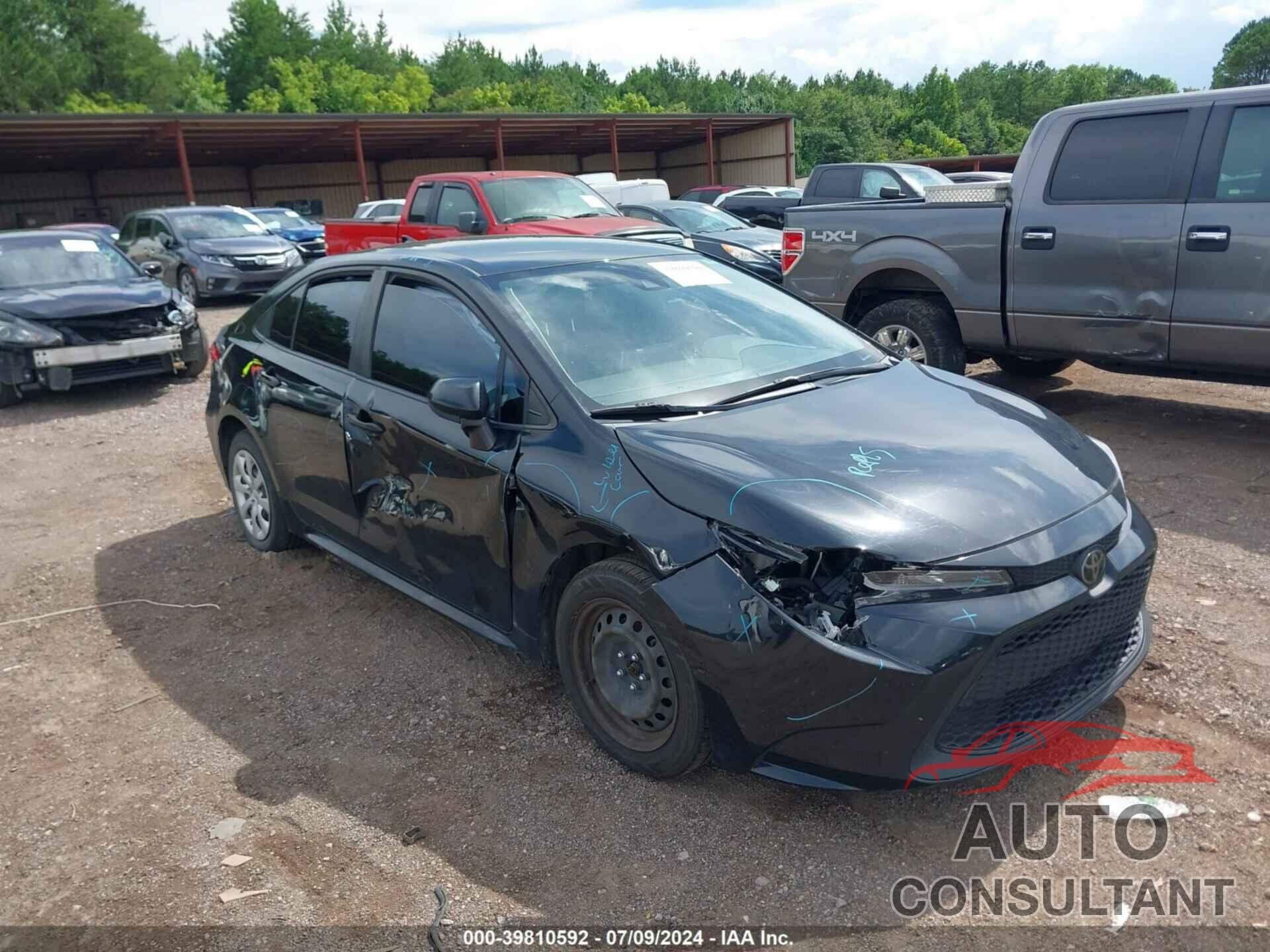 TOYOTA COROLLA 2020 - JTDEPRAE3LJ091716