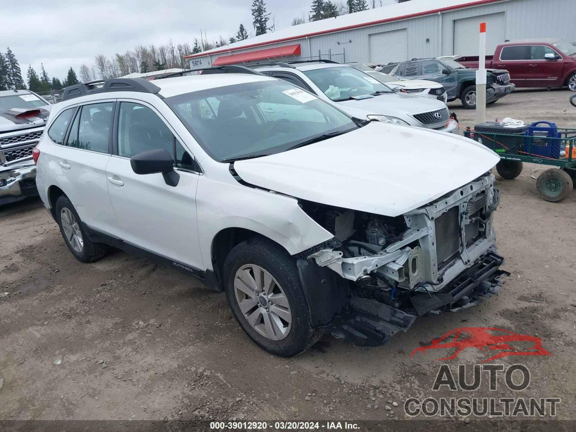 SUBARU OUTBACK 2019 - 4S4BSABC8K3294146