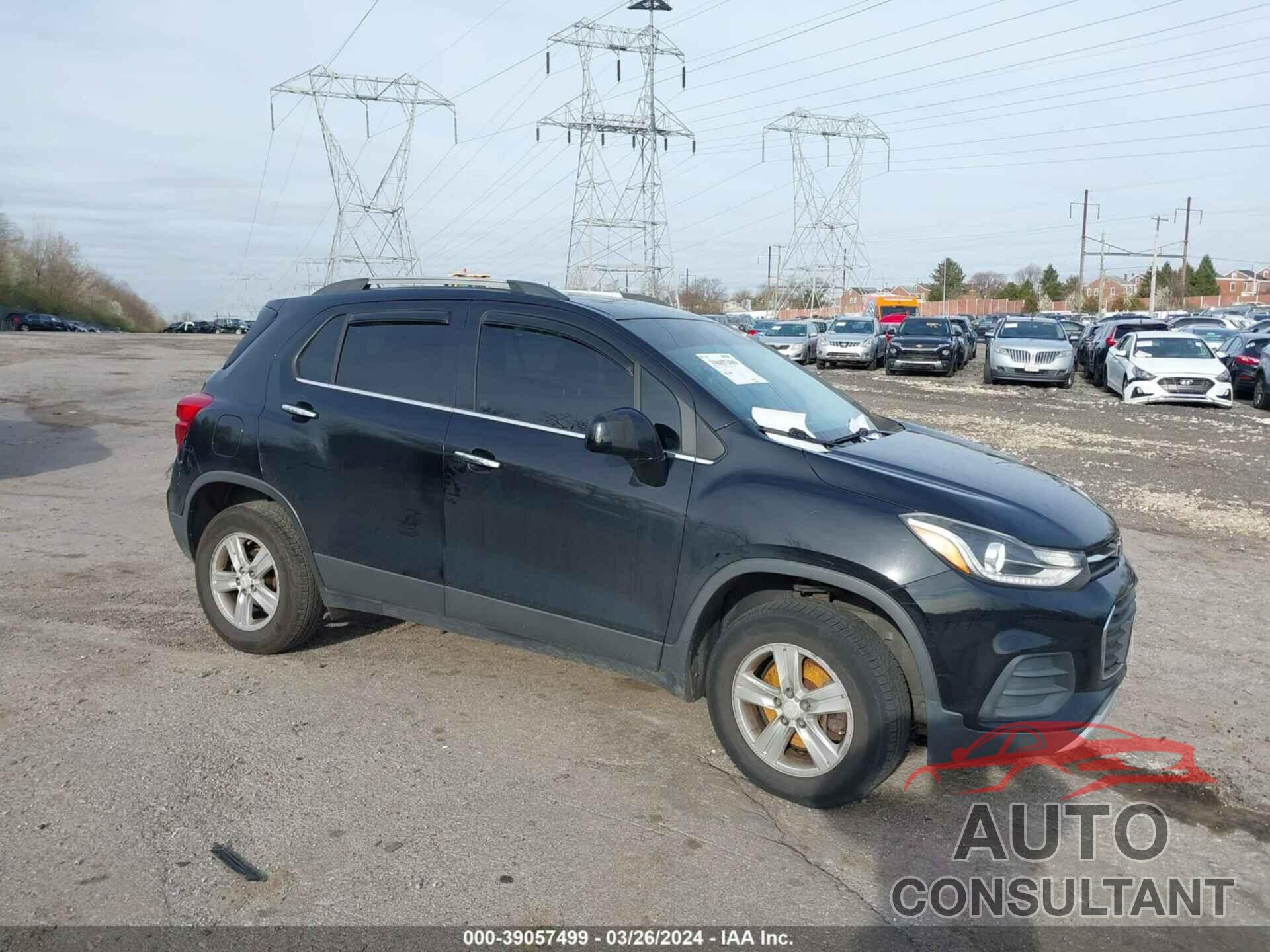 CHEVROLET TRAX 2017 - 3GNCJPSB0HL181382