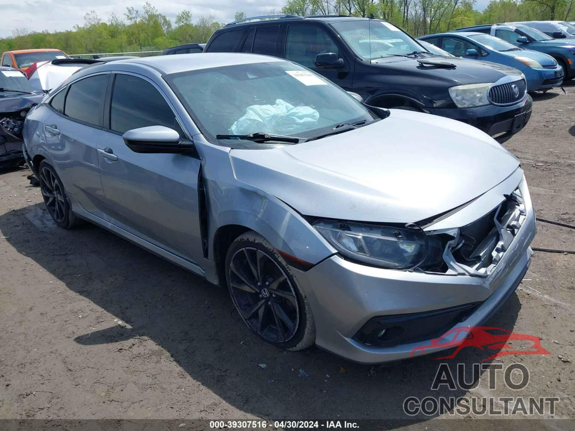 HONDA CIVIC 2019 - 2HGFC2F81KH534196