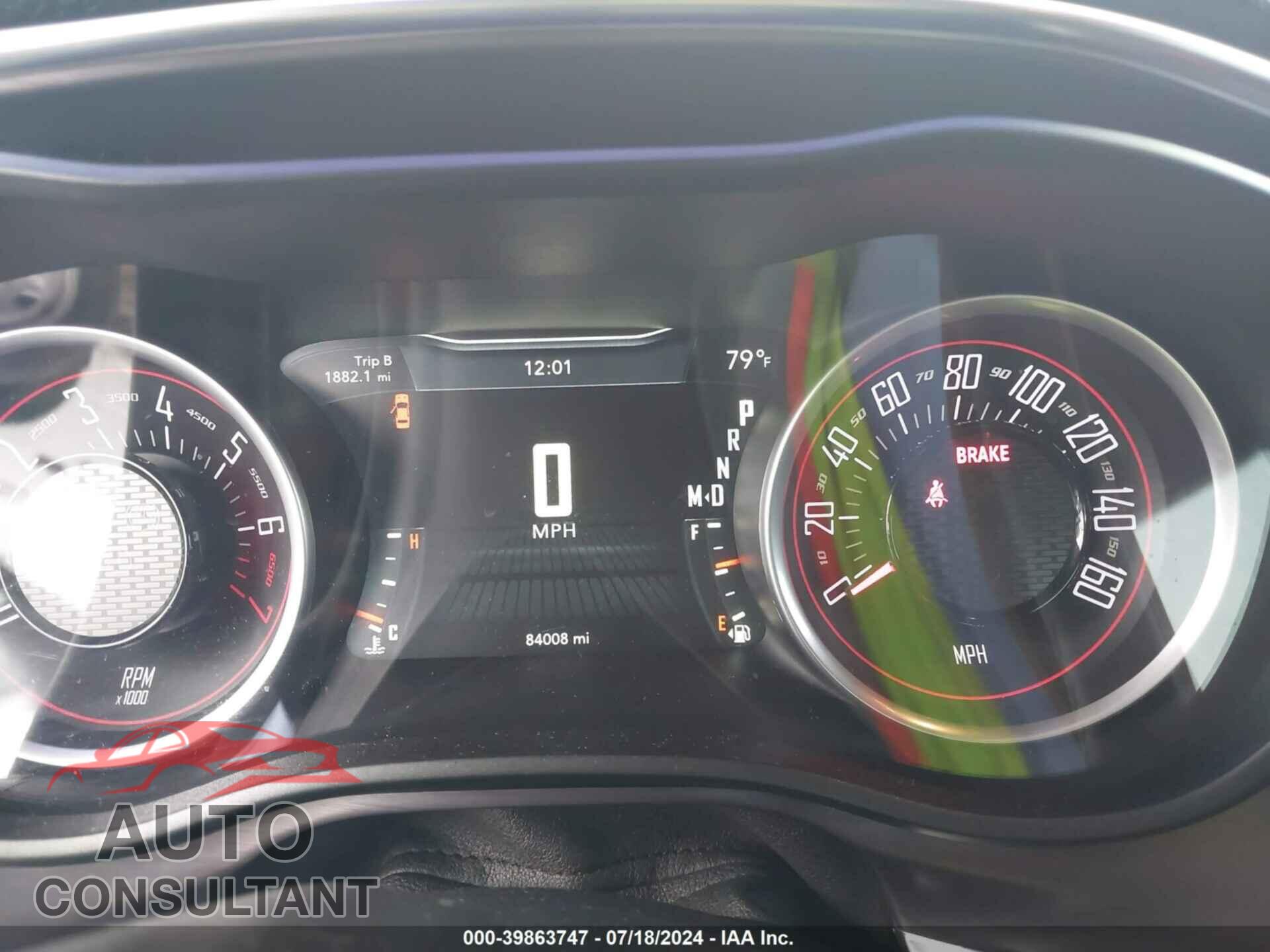 DODGE CHALLENGER 2016 - 2C3CDZAG1GH249807