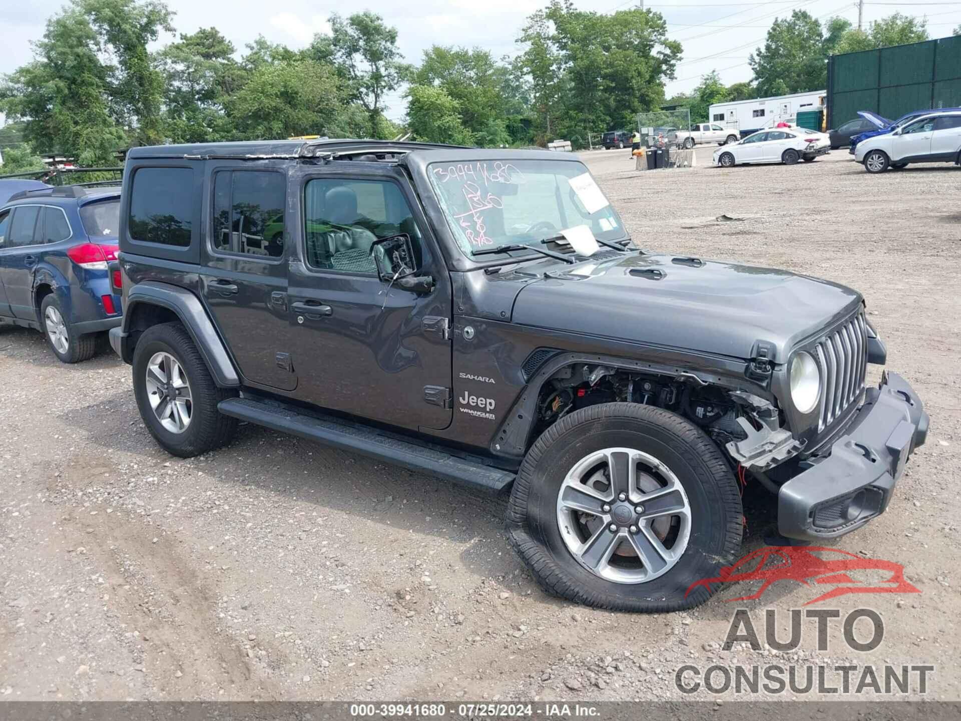 JEEP WRANGLER UNLIMITED 2019 - 1C4HJXEG1KW662703