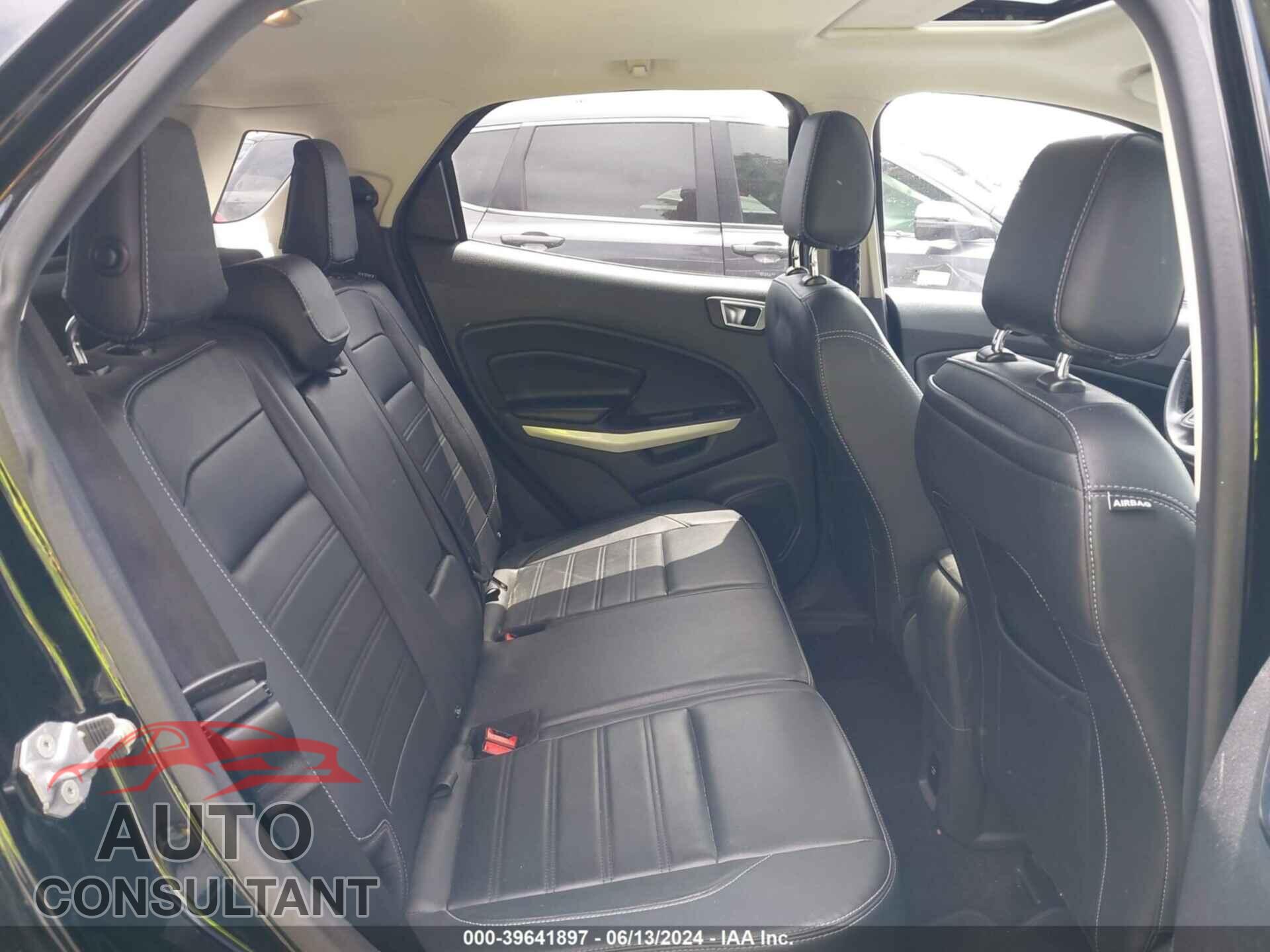 FORD ECOSPORT 2020 - MAJ6S3KL4LC357302