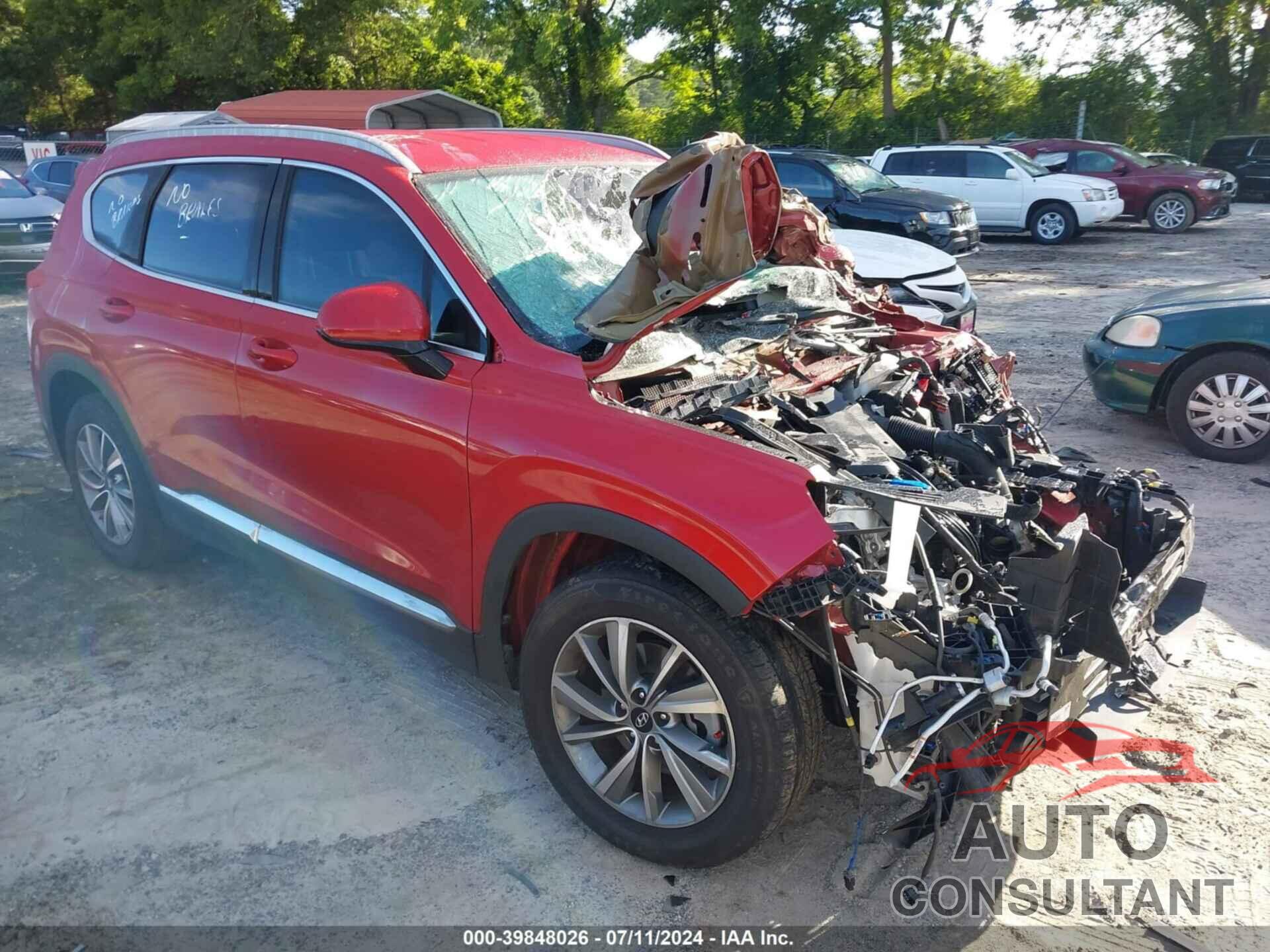 HYUNDAI SANTA FE 2019 - 5NMS33AD2KH001768