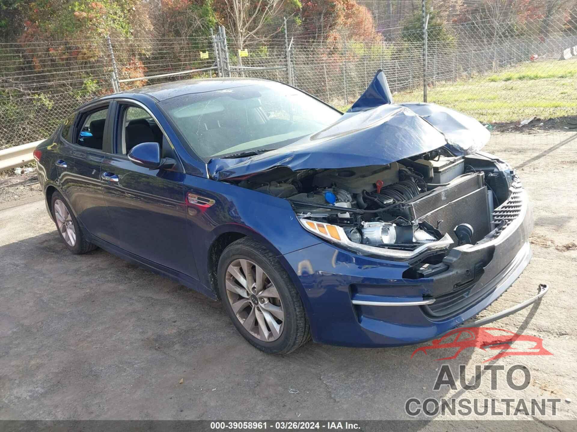 KIA OPTIMA 2017 - 5XXGT4L38HG163072