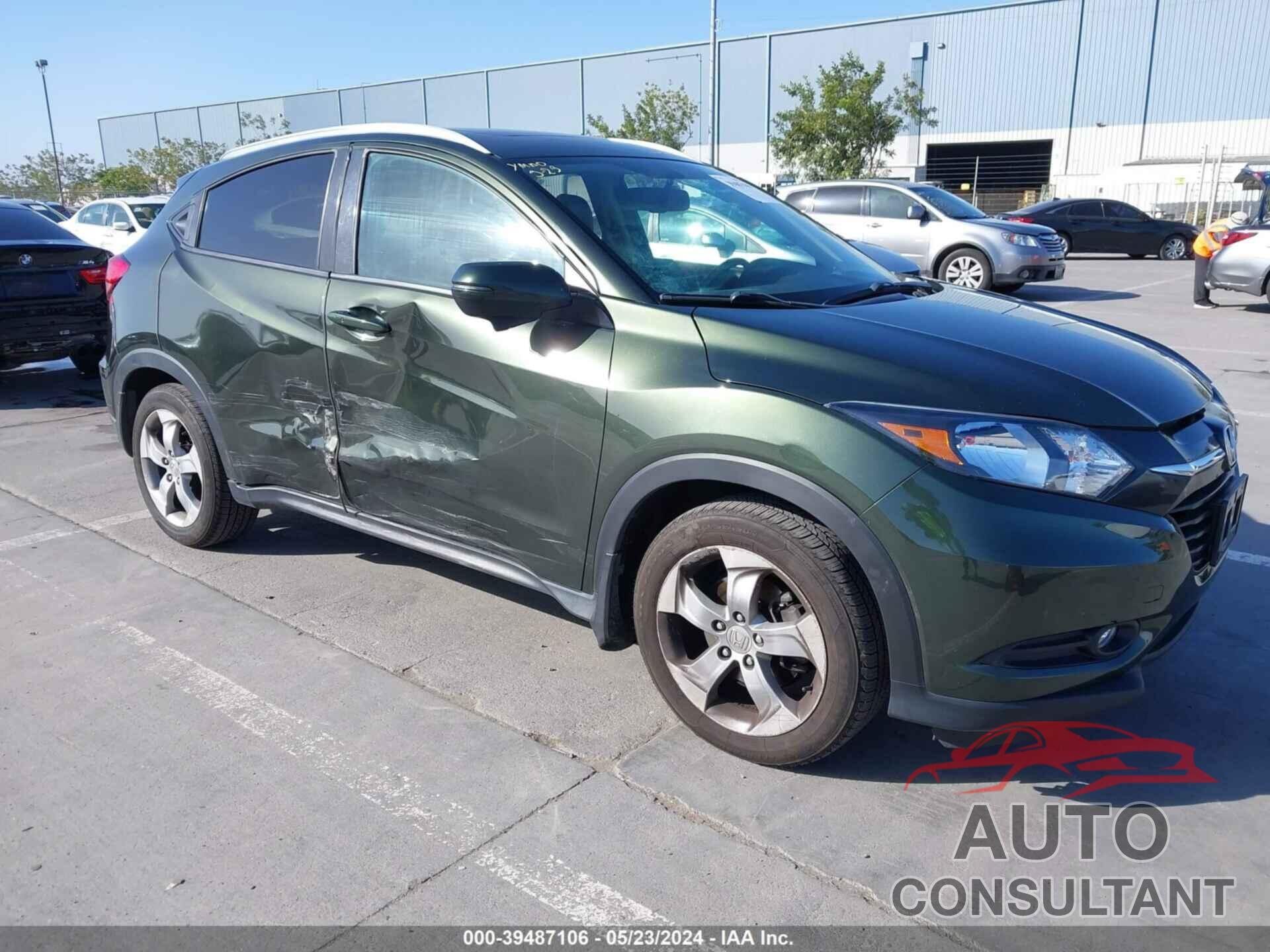 HONDA HR-V 2016 - 3CZRU5H75GM731163