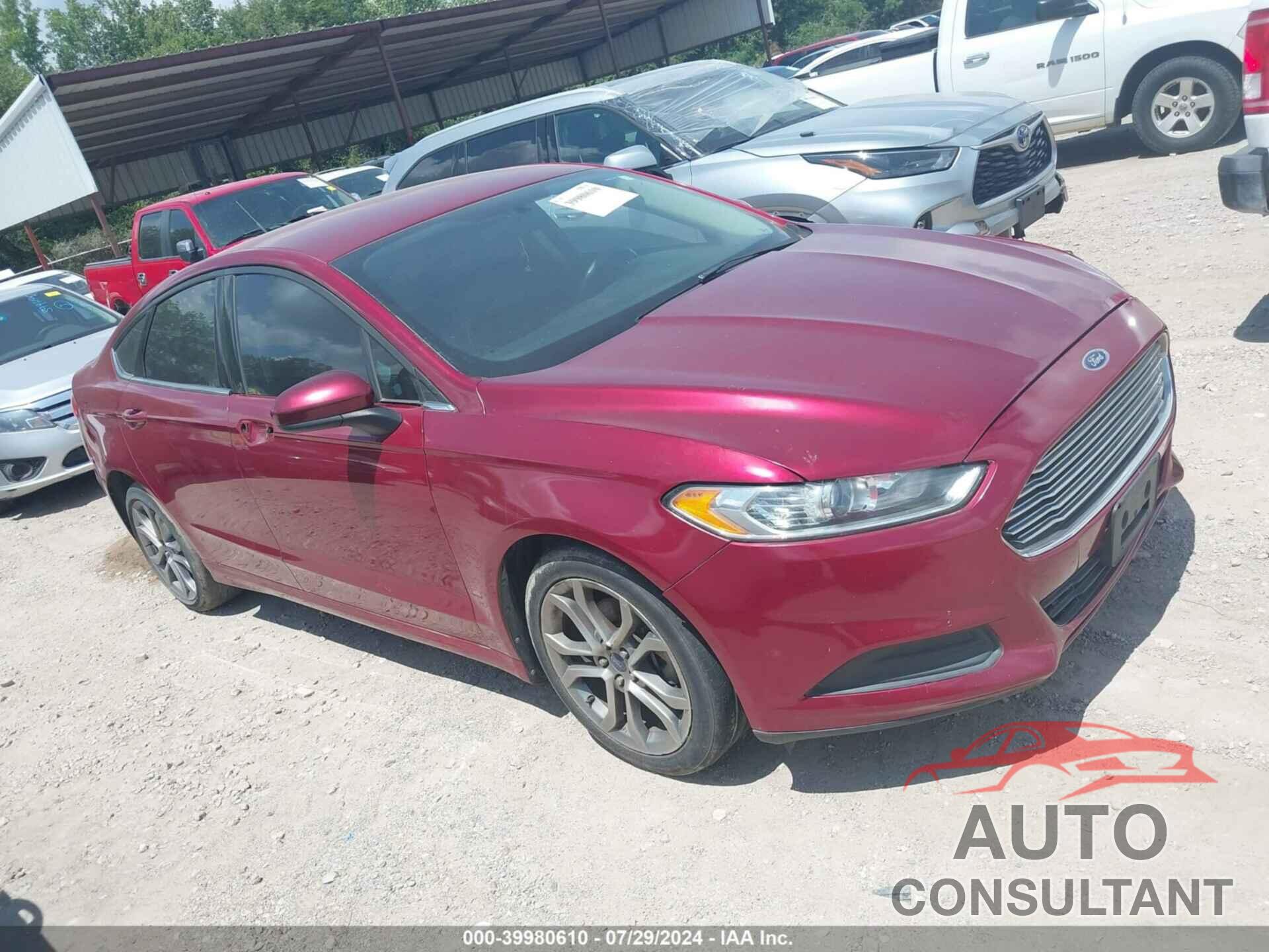 FORD FUSION 2017 - 3FA6P0HD3HR214396