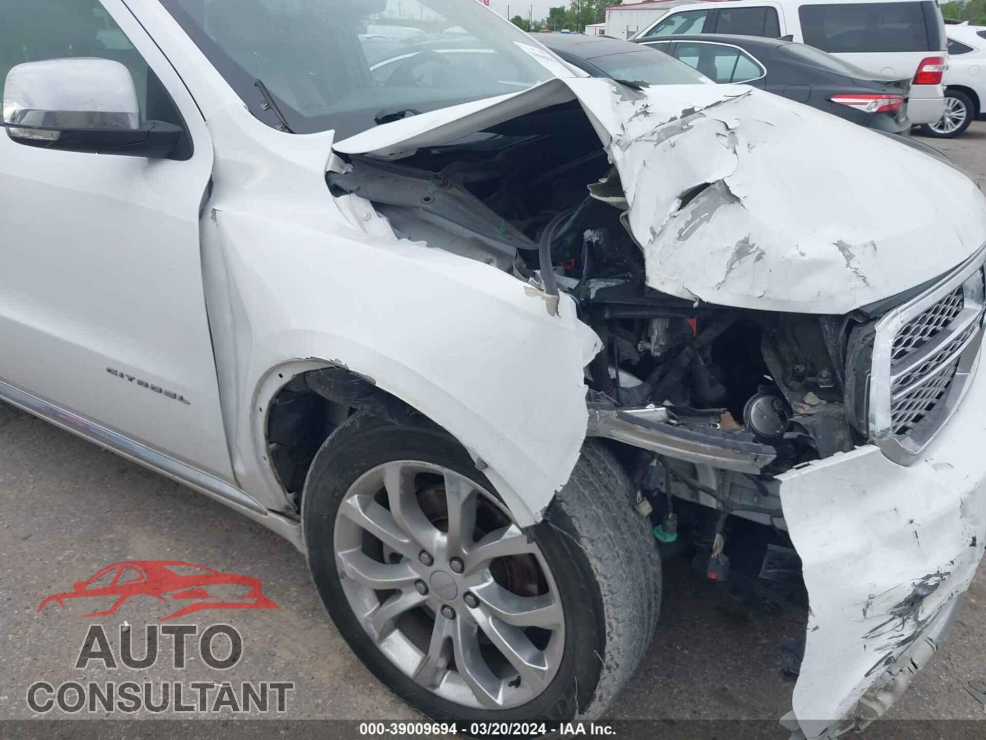 DODGE DURANGO 2017 - 1C4RDHEG7HC857197