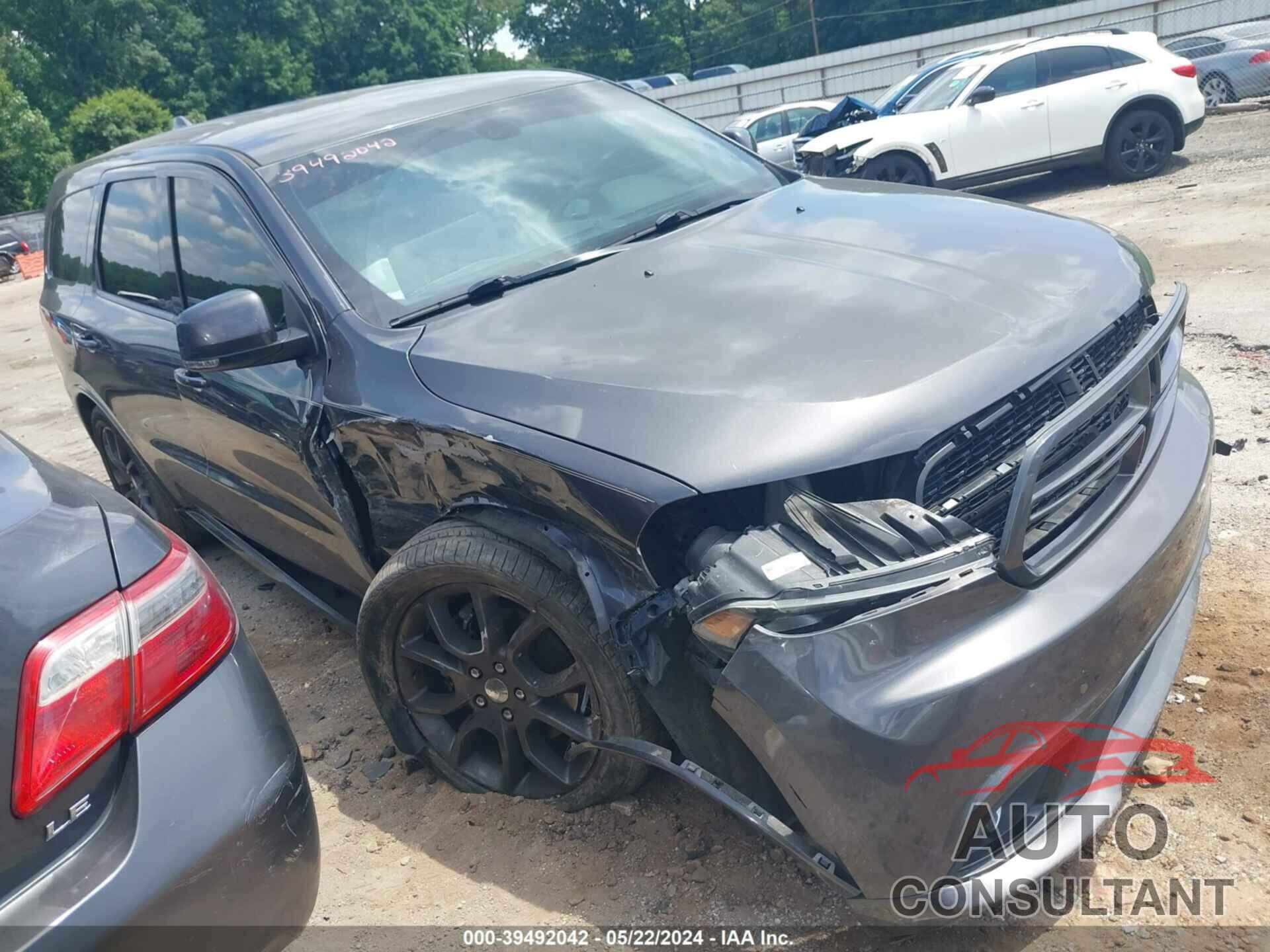 DODGE DURANGO 2017 - 1C4SDHCT3HC606307
