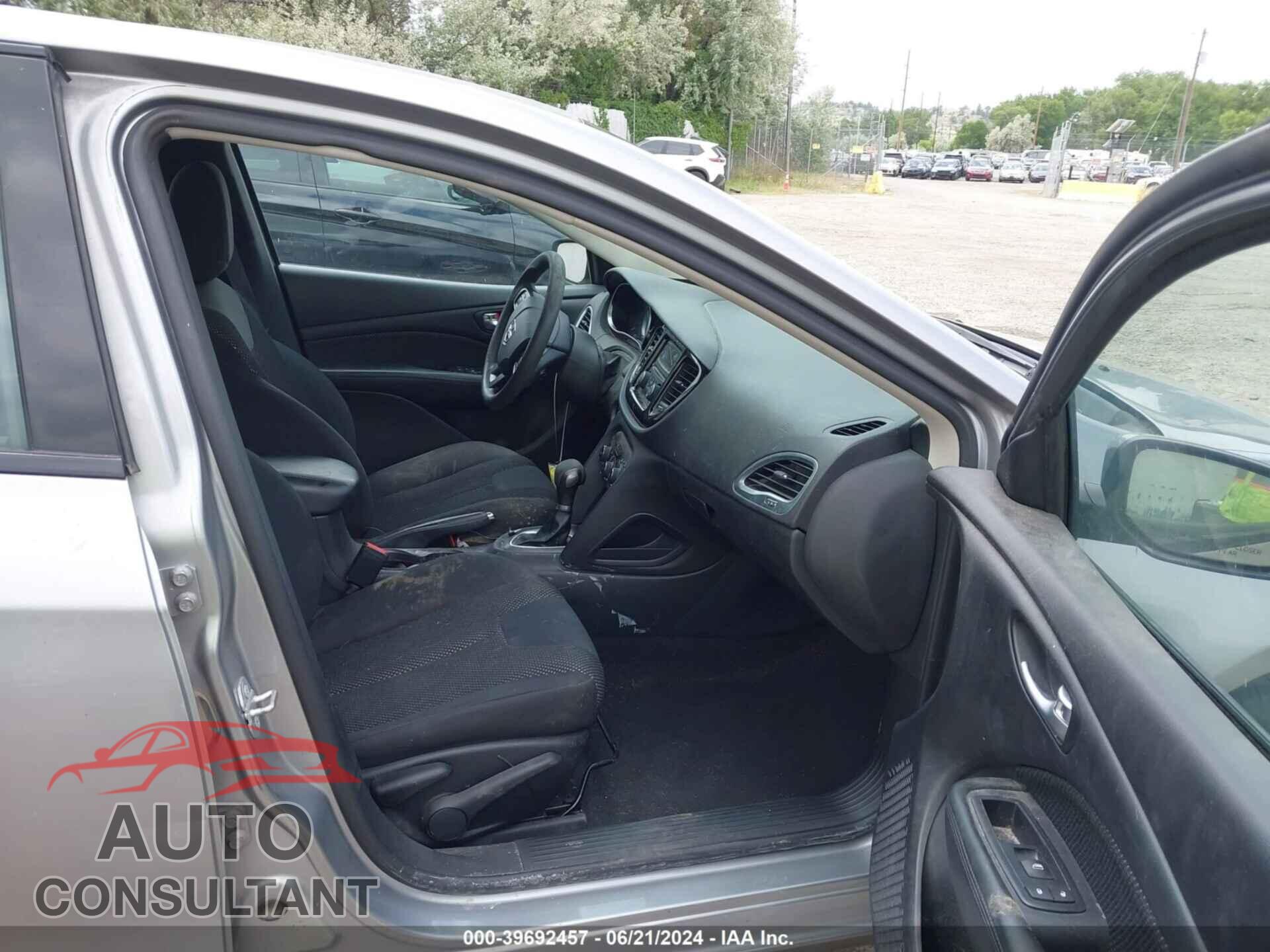 DODGE DART 2016 - 1C3CDFAA6GD531139