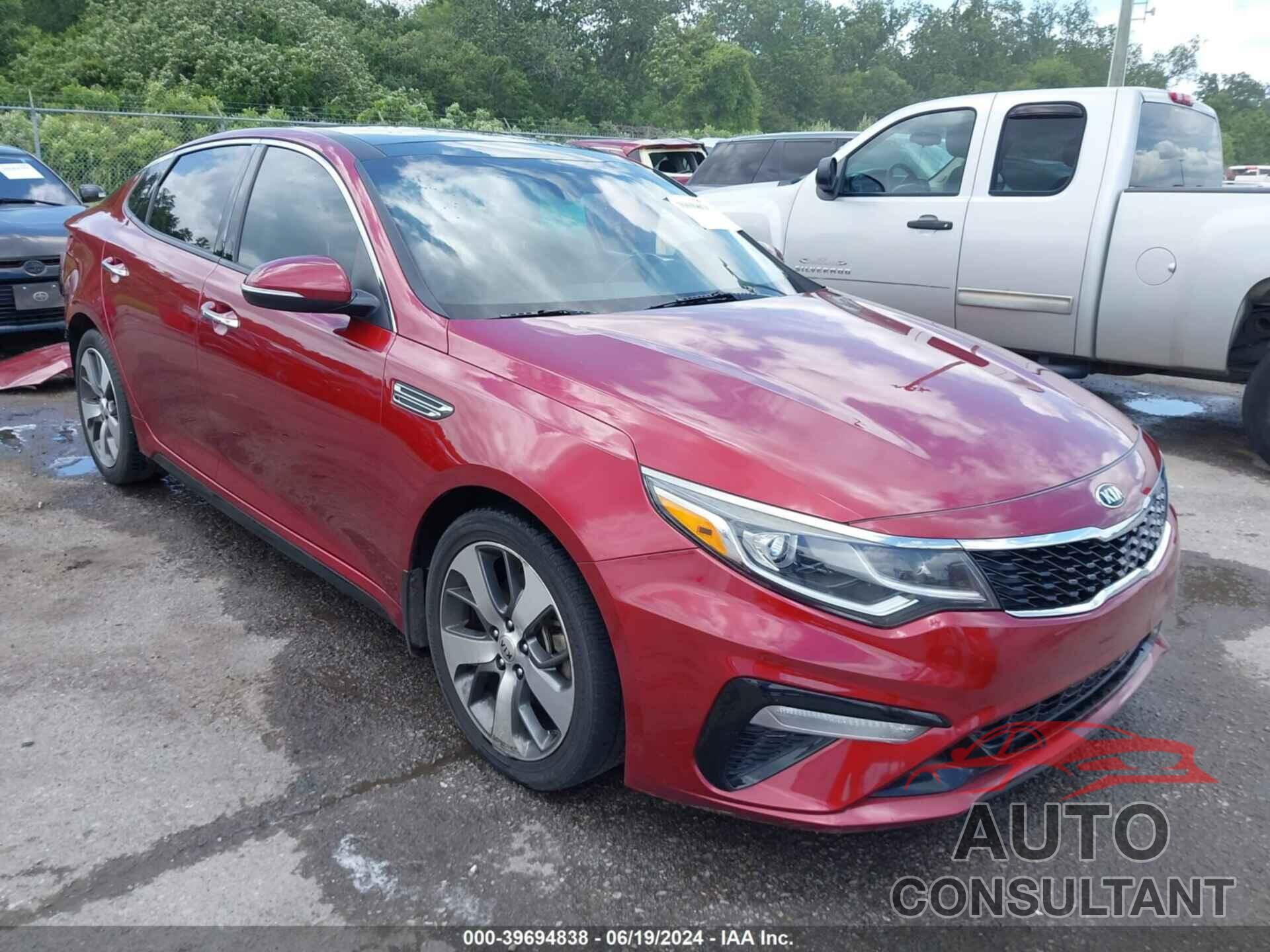 KIA OPTIMA 2019 - 5XXGT4L33KG289282