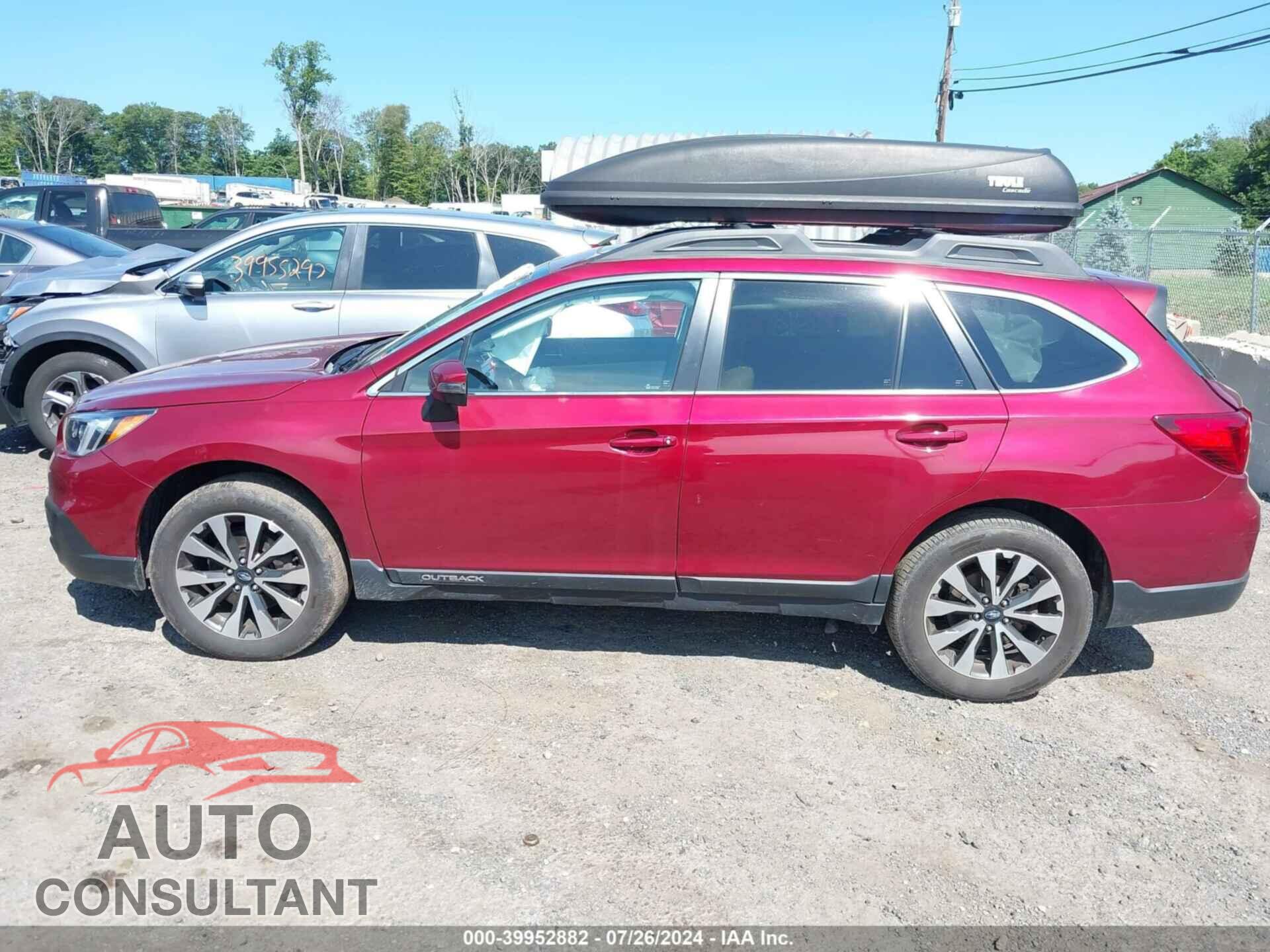 SUBARU OUTBACK 2016 - 4S4BSANC2G3247455