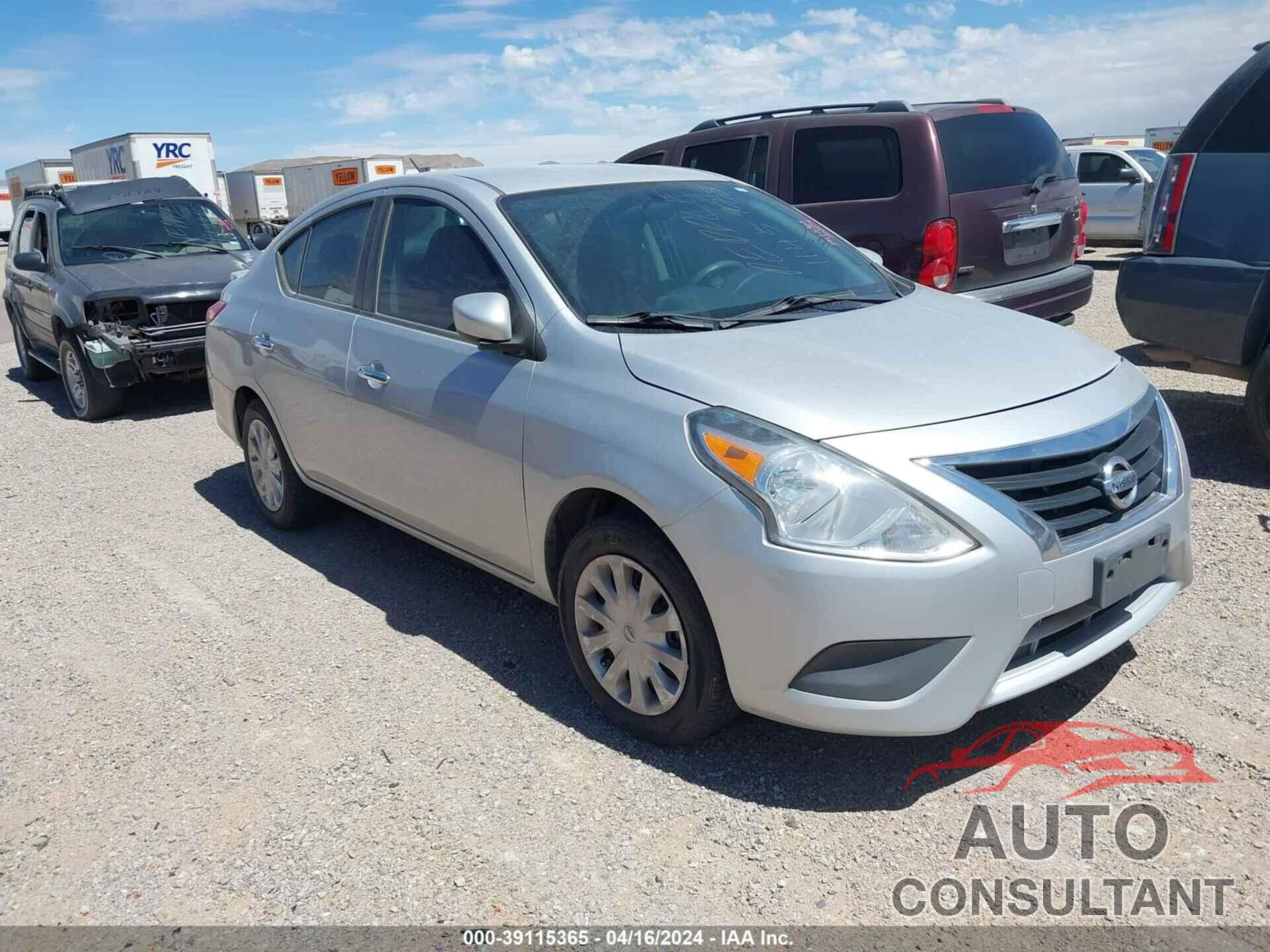 NISSAN VERSA 2016 - 3N1CN7AP9GL902245