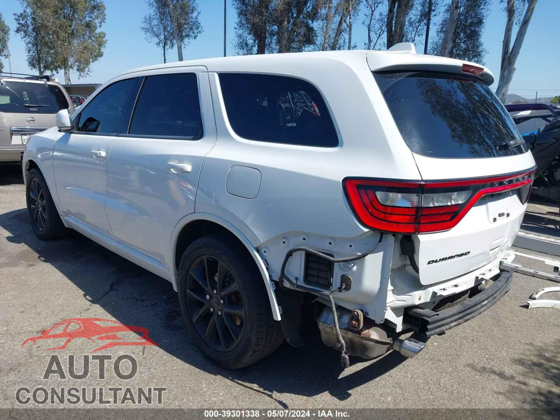 DODGE DURANGO 2017 - 1C4RDHDG2HC838848